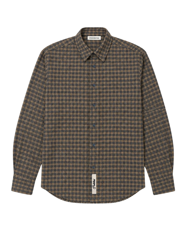 Prohibited Checkered Flannel Shirt