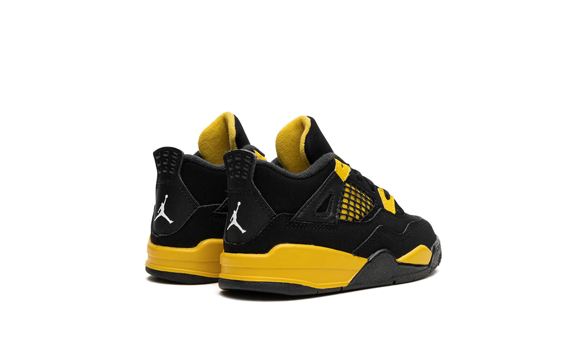 jordan 4 retro thunder 2023 td+BQ7670-017+diagnol right behind view