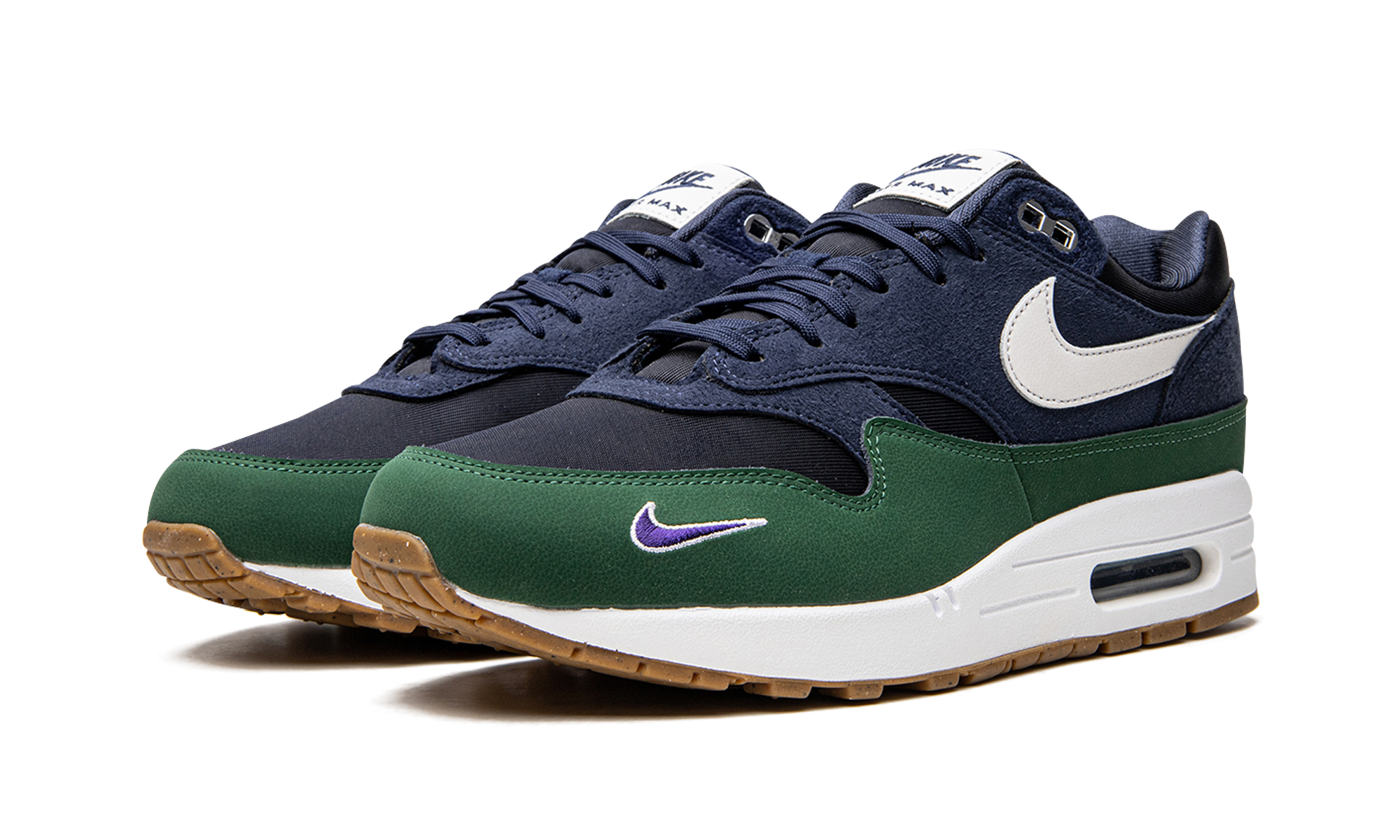 nike air max 1 gorge green women s+DV3887-400+diagnol left view