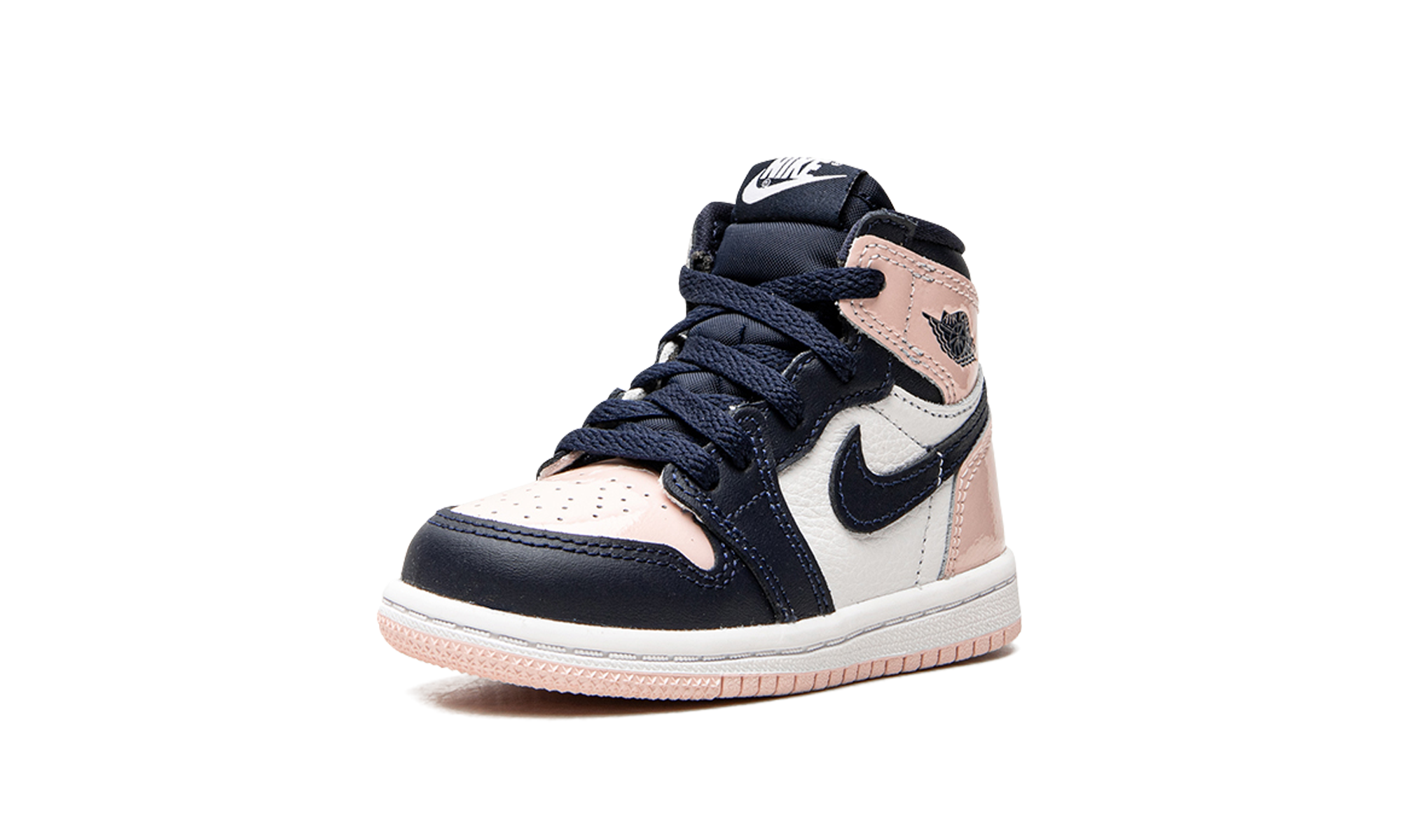 jordan 1 retro high og atmosphere td+CU0450-641+left diagnol single view