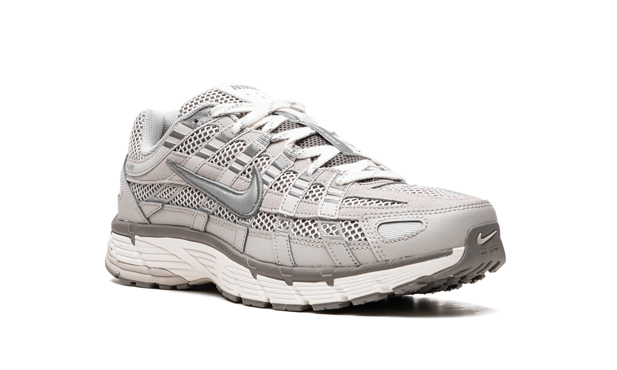 nike p 6000 light iron ore+FN6837-012+diagnol right view