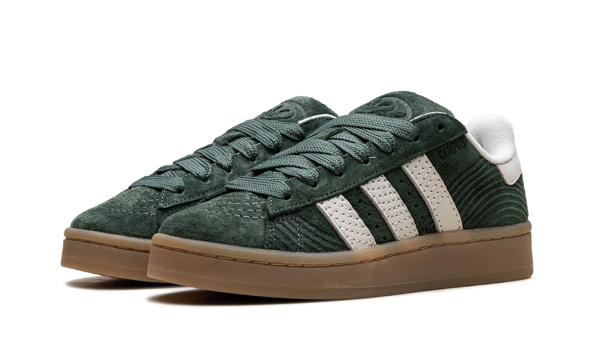 adidas campus 00s japanese rock garden green oxide+IF4337+diagnol left view