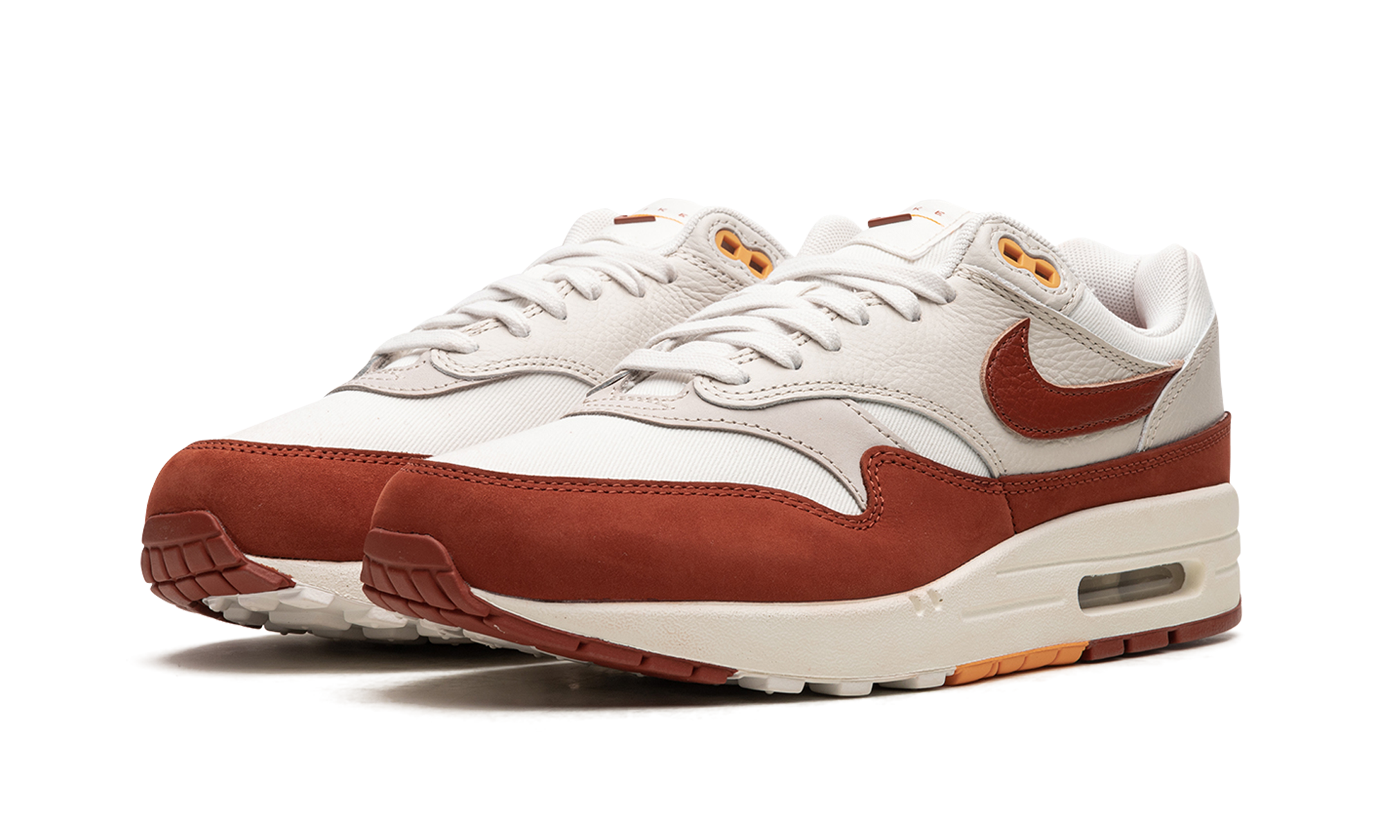 nike air max 1 rugged orange women s+FD2370-100+diagnol left view