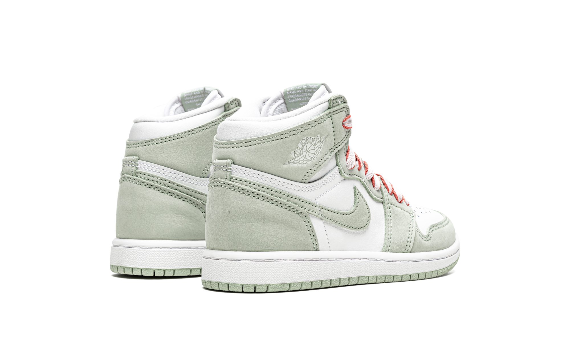 jordan 1 retro high og seafoam ps+CU0449-002+diagnol right behind view
