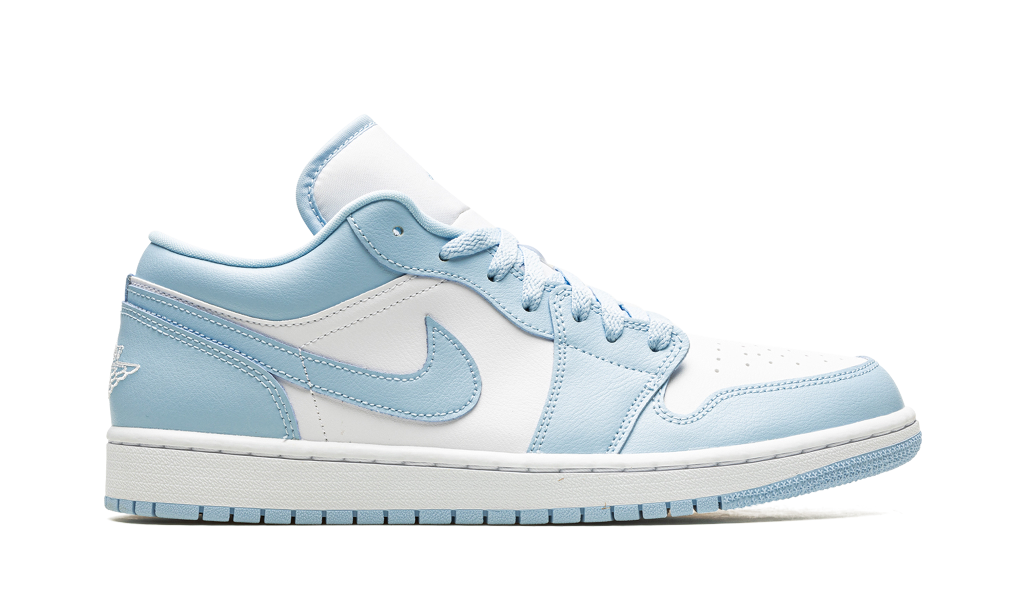 jordan 1 low white ice blue women s+DC0774-141+right view