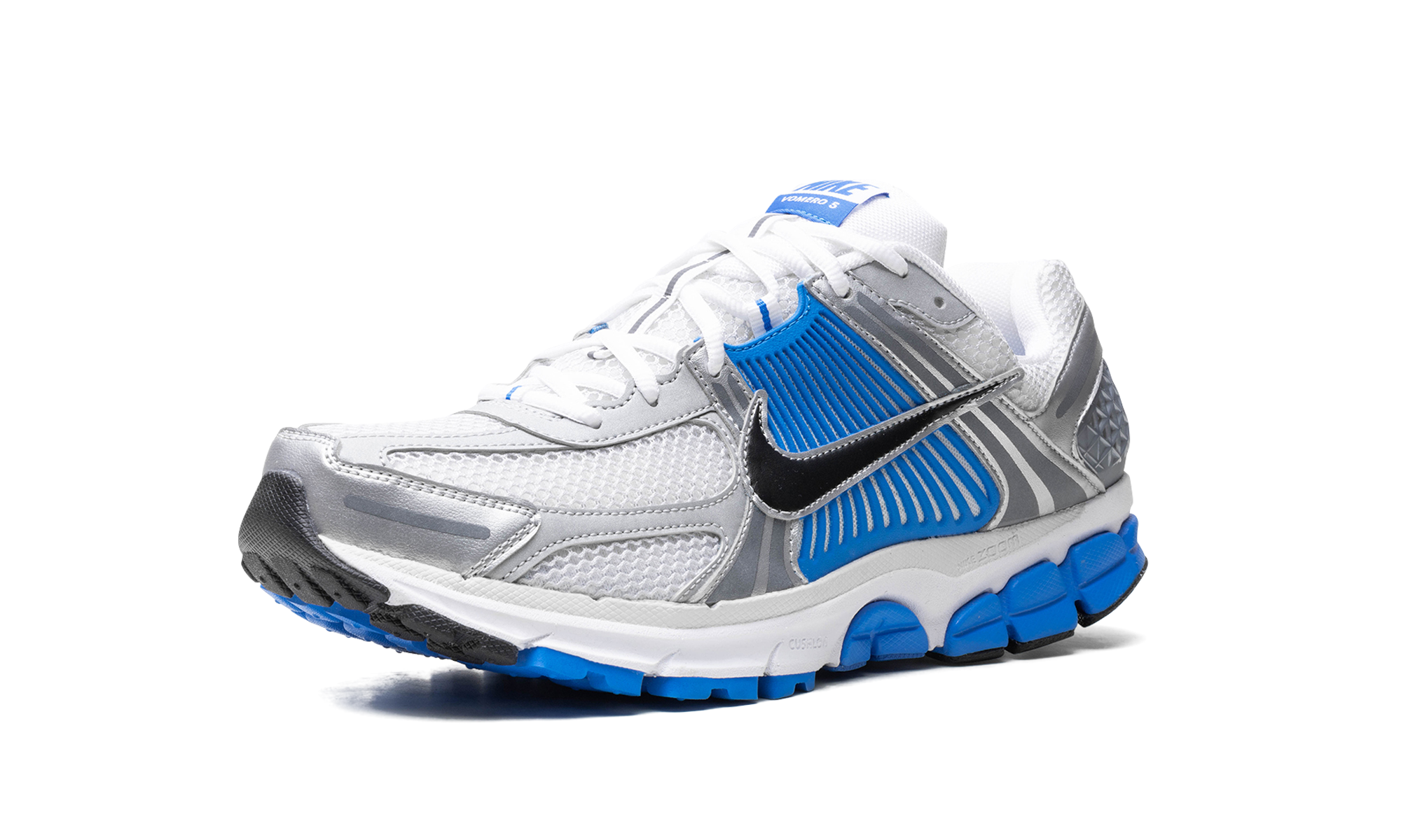 nike zoom vomero 5 photo blue+FJ4151-100+left diagnol single view
