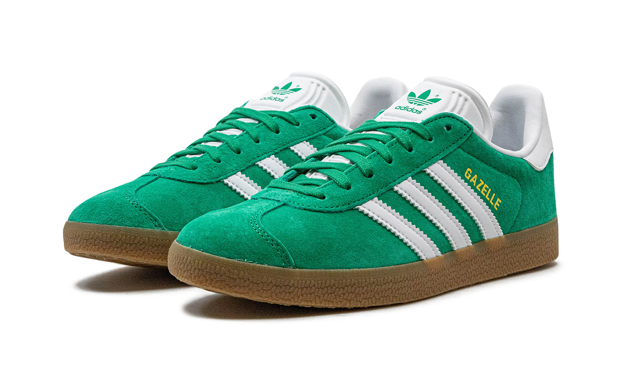 adidas gazelle court green footwear white+IG0671+diagnol left view