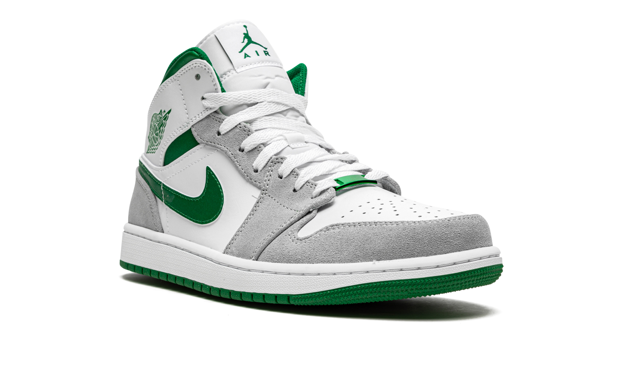 jordan 1 mid se grey green+DC7294-103+diagnol right view
