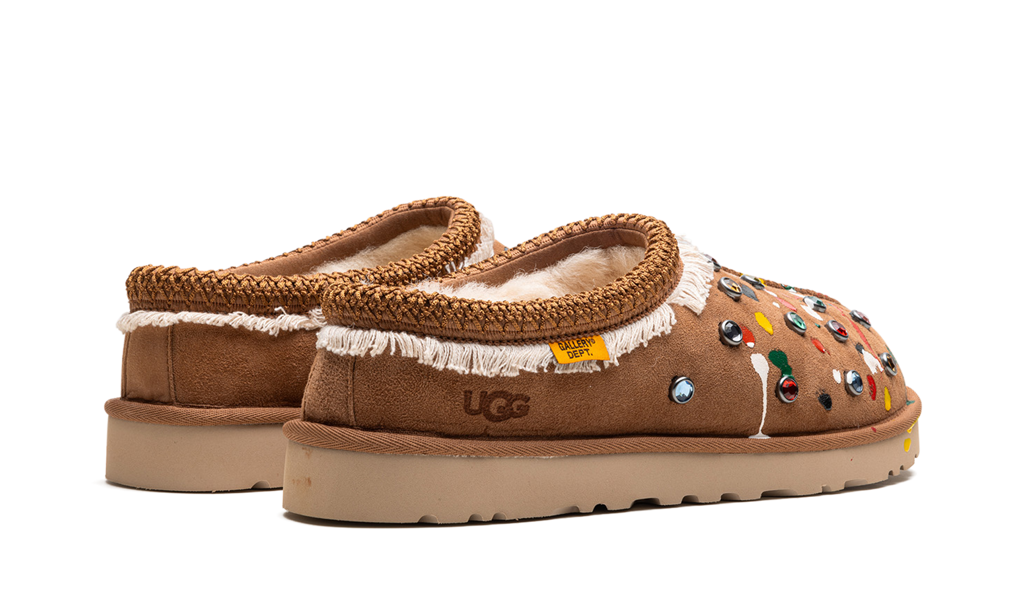 ugg tasman slipper gallery dept chestnut+1166952-CHE+diagnol right behind view