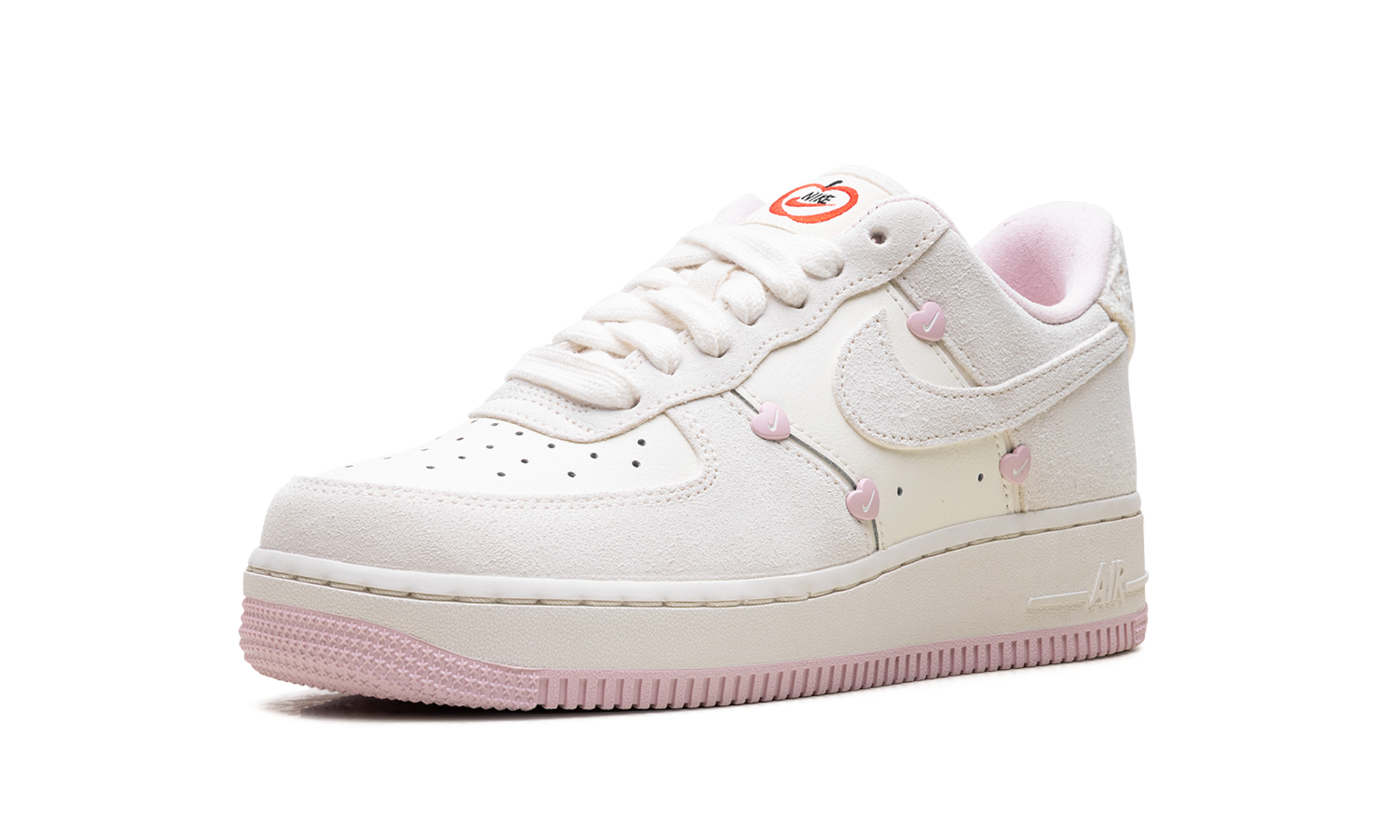 nike air force 1 low valentine s day 2025 women s+HV5992-111+left diagnol single view