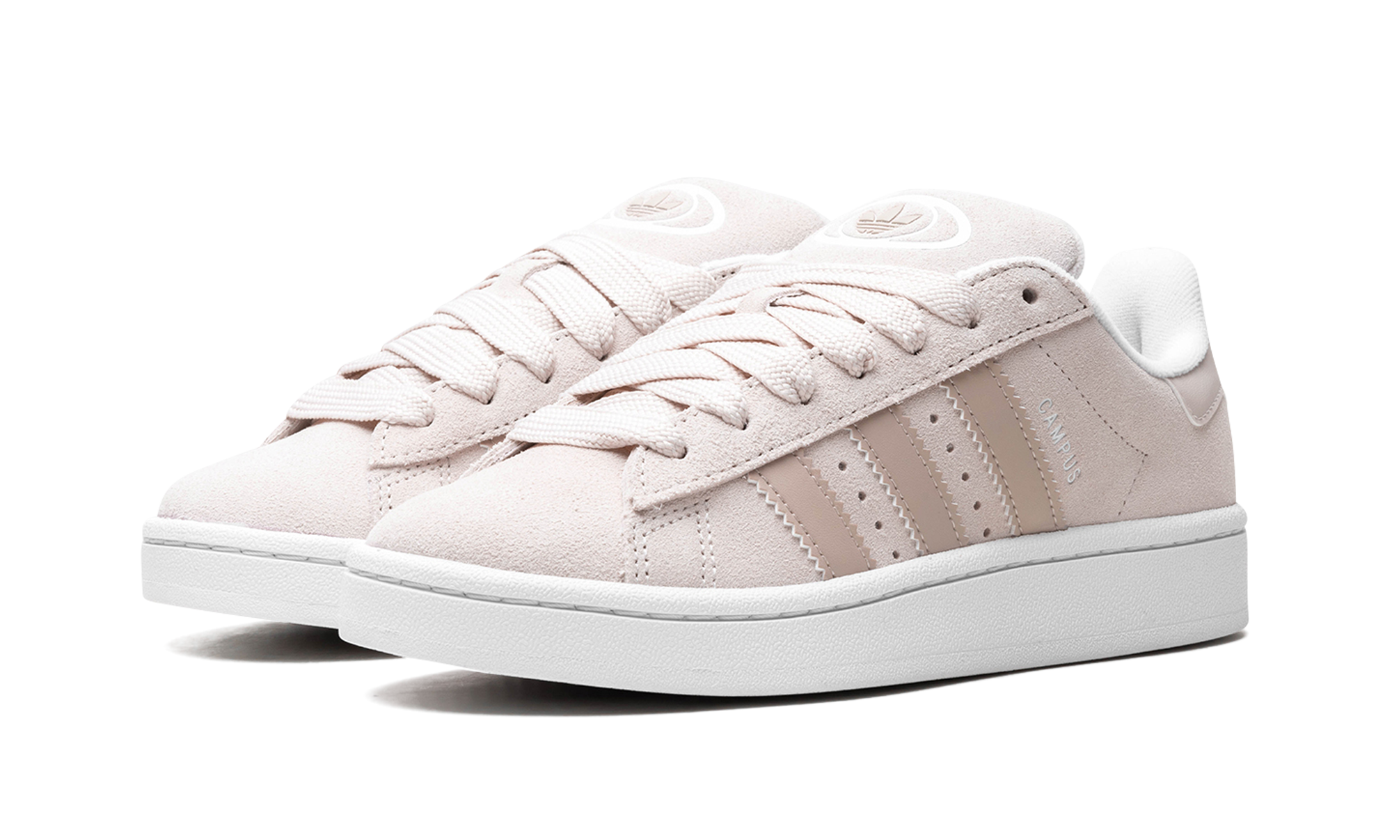 adidas campus 00s putty mauve wonder taupe women s+ID3173+diagnol left view