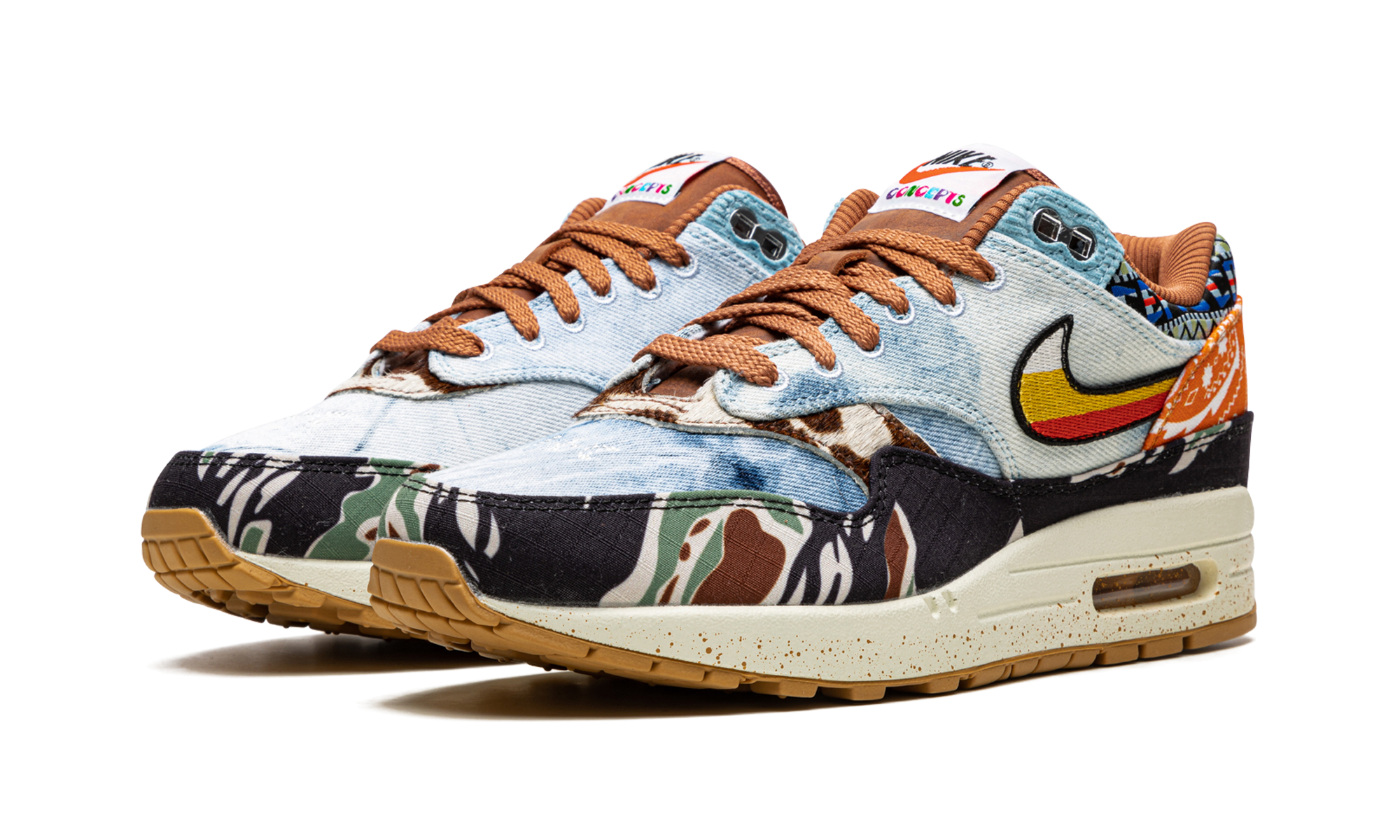 nike air max 1 sp concepts heavy+DN1803-900+diagnol left view