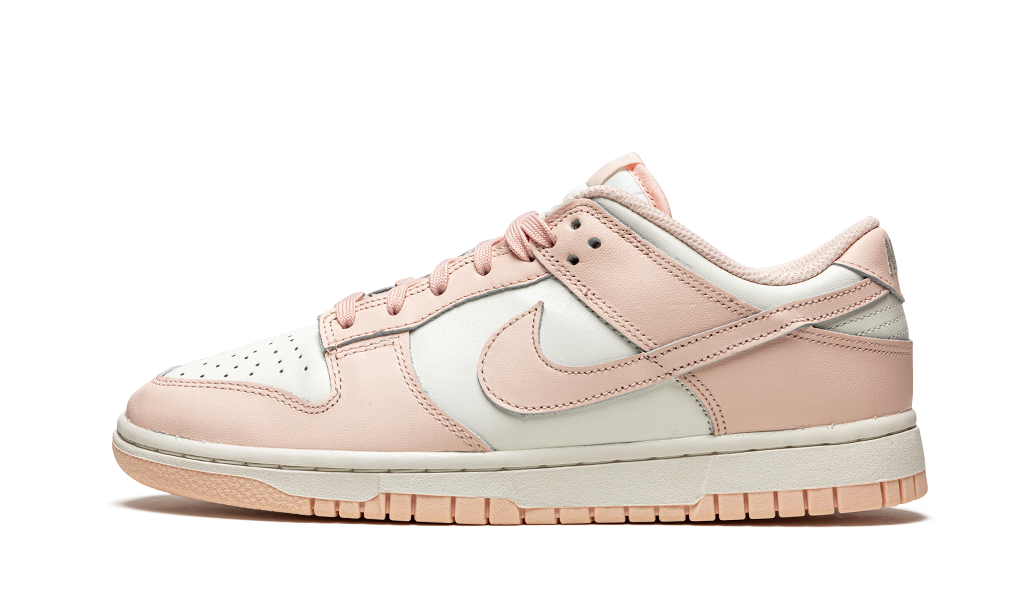 nike dunk low orange pearl women s+DD1503-102+diagnol right view 3
