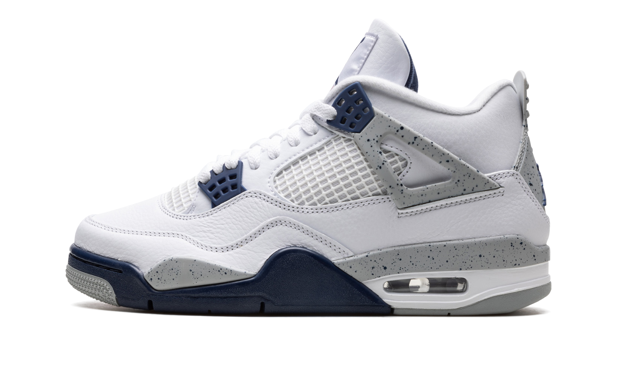 jordan 4 retro midnight navy+DH6927-140+diagnol right view 1
