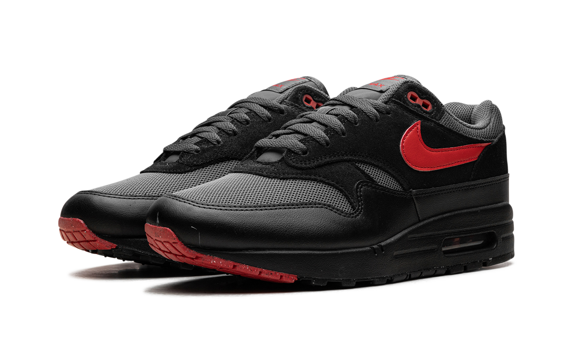 nike air max 1 essential vamps+FZ5808-008+diagnol left view