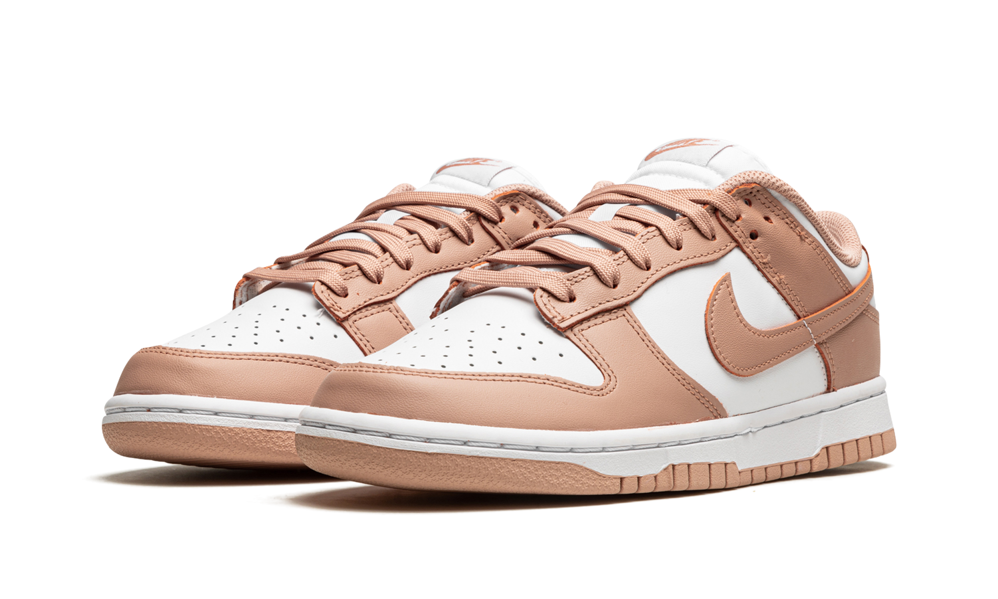 nike dunk low rose whisper women s+DD1503-118+diagnol left view