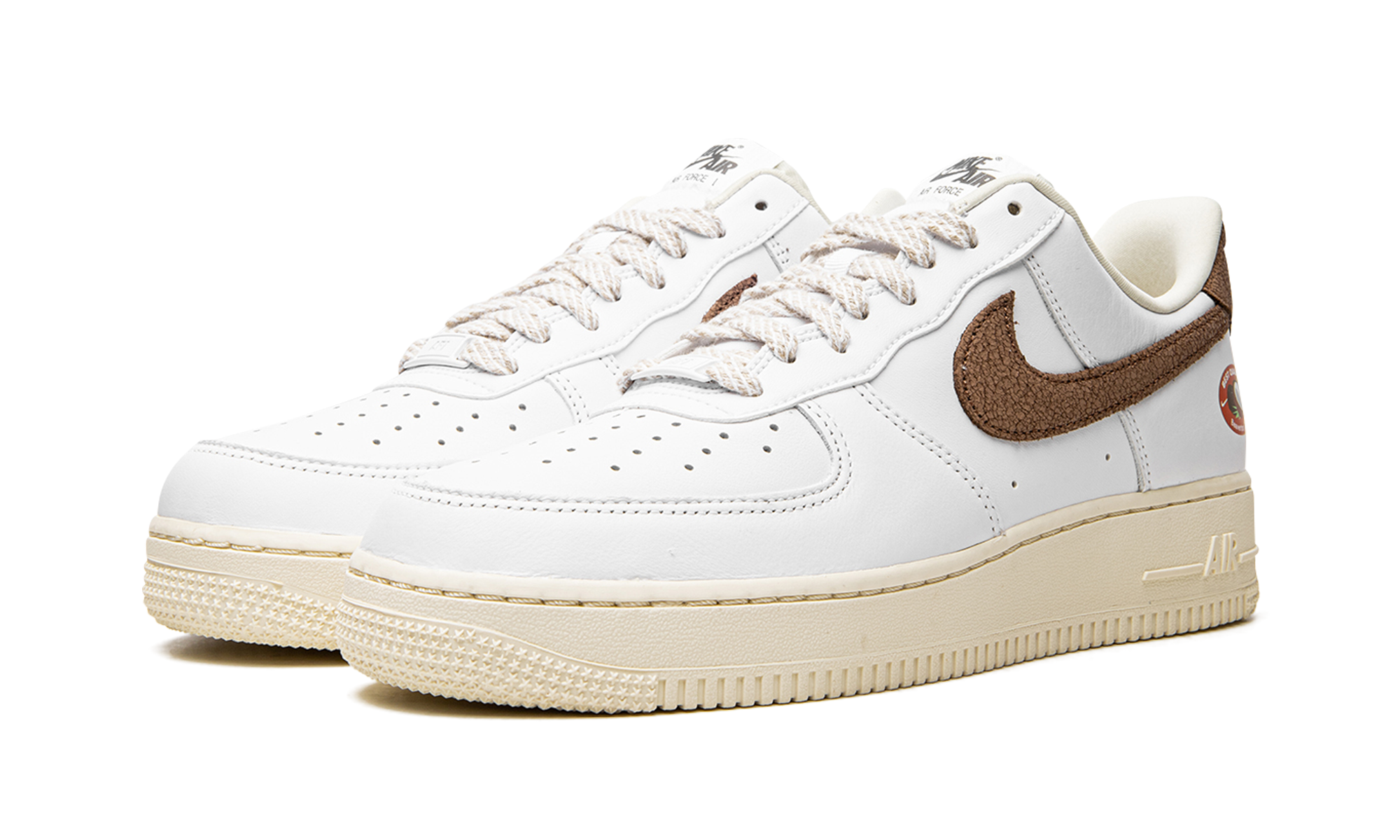 nike air force 1 07 lx coconut women s+DJ9943-101+diagnol left view