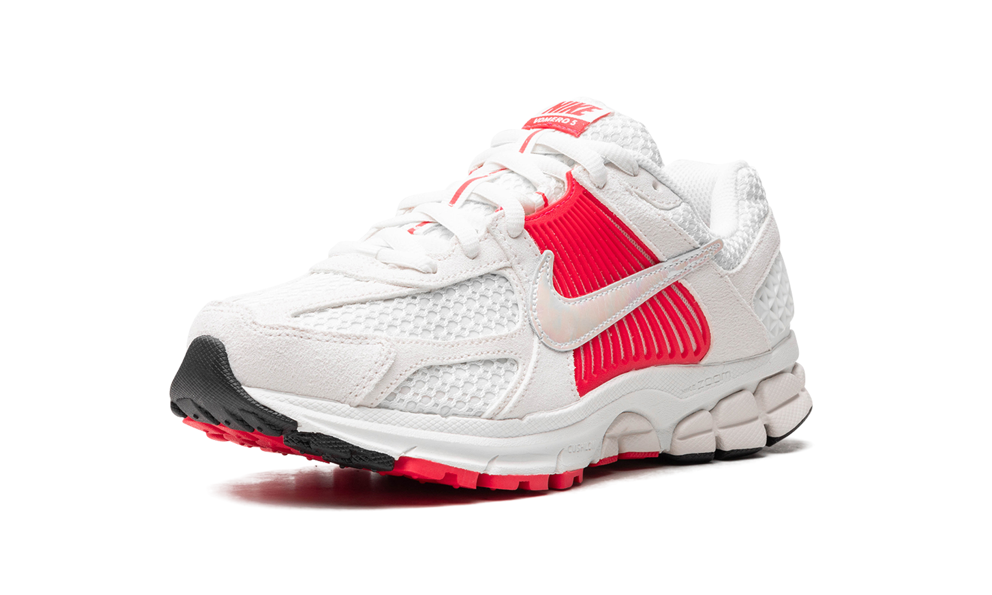 nike zoom vomero 5 siren red women s+HF5072-133+left diagnol single view