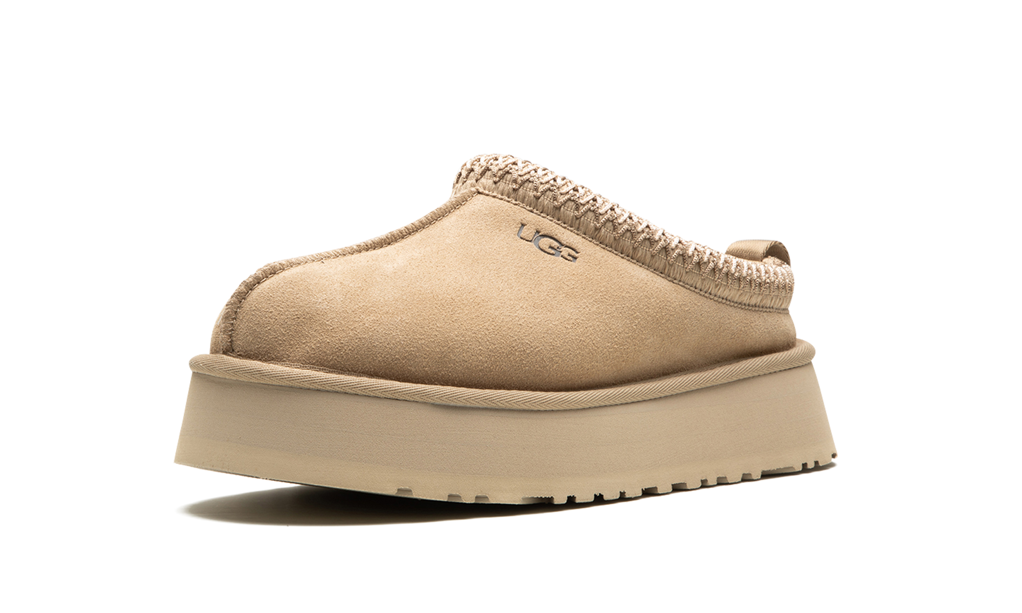 ugg tazz slipper mustard seed women s+1122553-MDSD+left diagnol single view