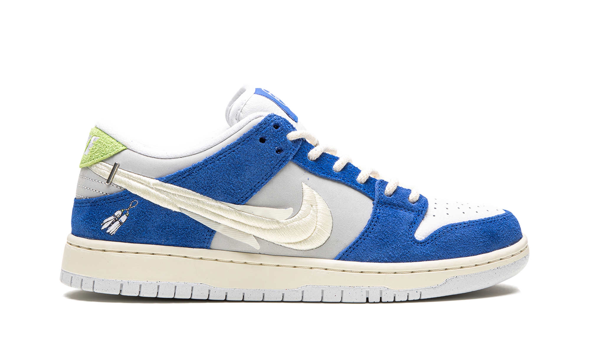 nike sb dunk low pro fly streetwear gardenia+DQ5130-400+right view