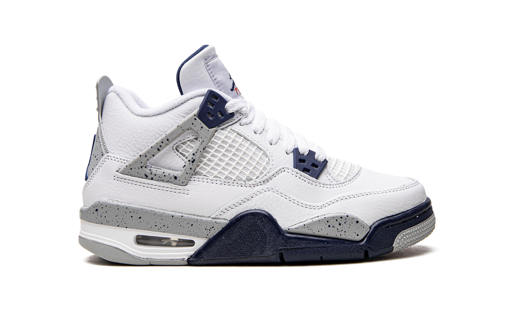 jordan 4 retro midnight navy gs+408452-140+right view