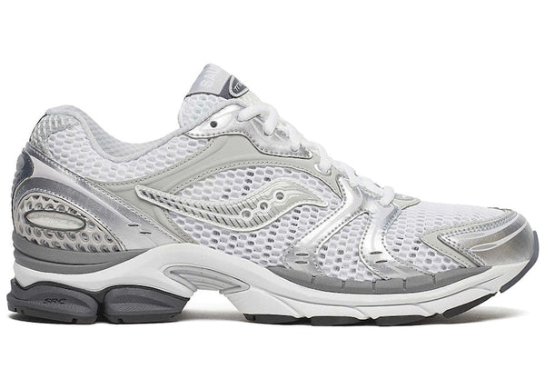 Saucony ProGrid Triumph 4 White Silver Grey