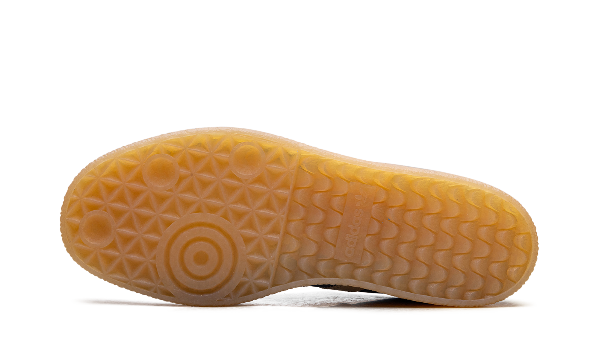 adidas sambae cloud white silver metallic gum women s+JI2743+bottom view