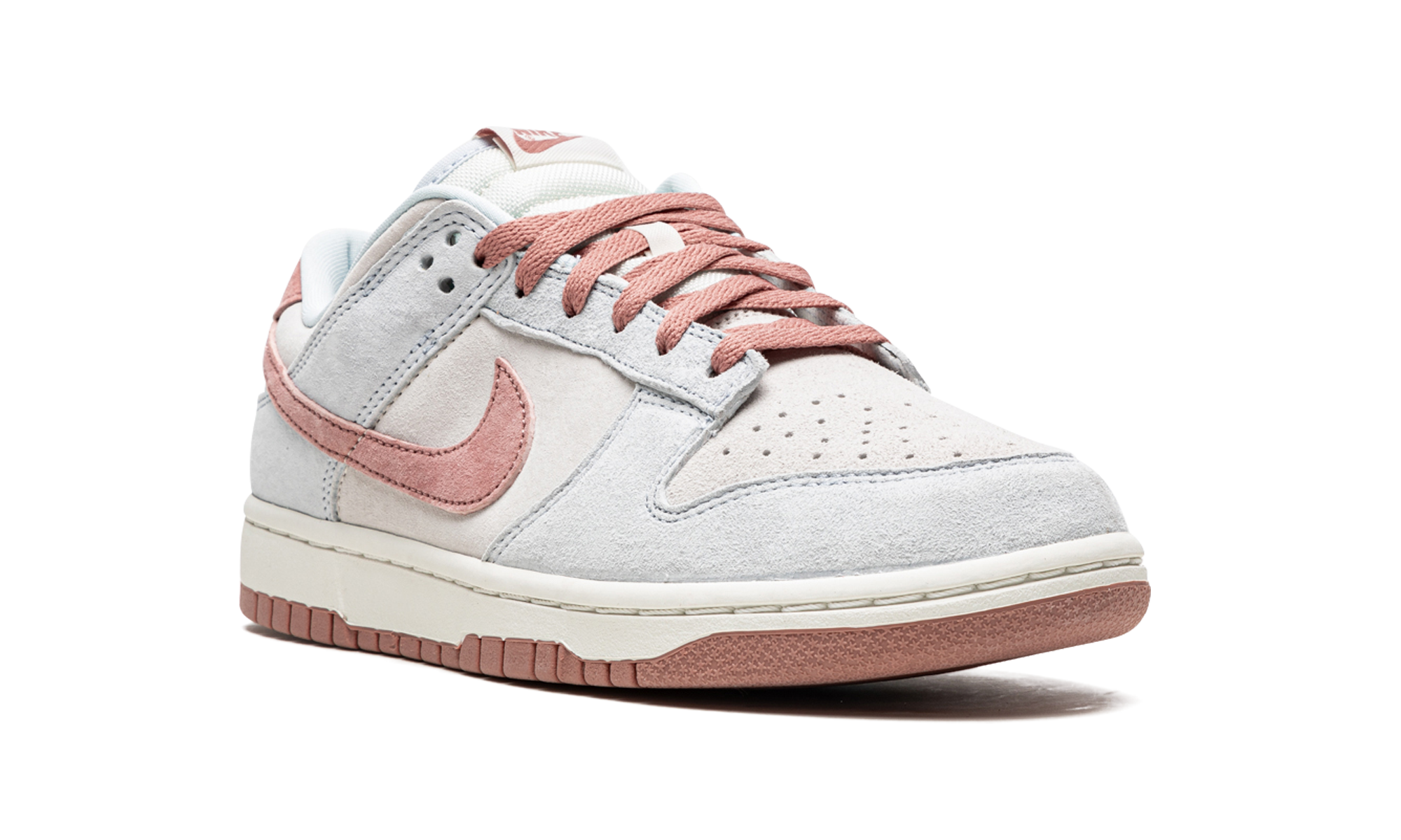 nike dunk low fossil rose+DH7577-001+diagnol right view