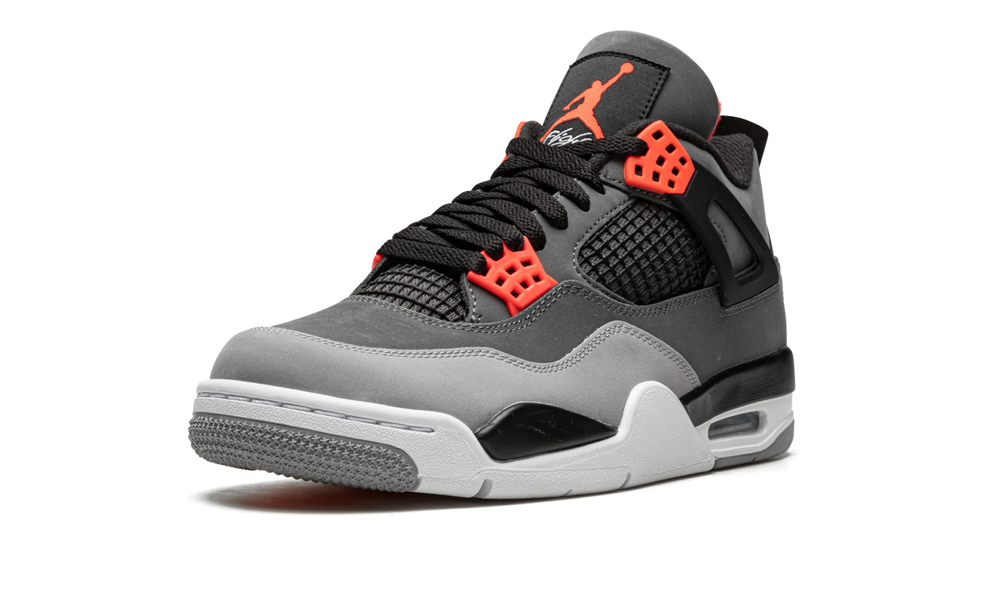 jordan 4 retro infrared+DH6927-061+left diagnol single view