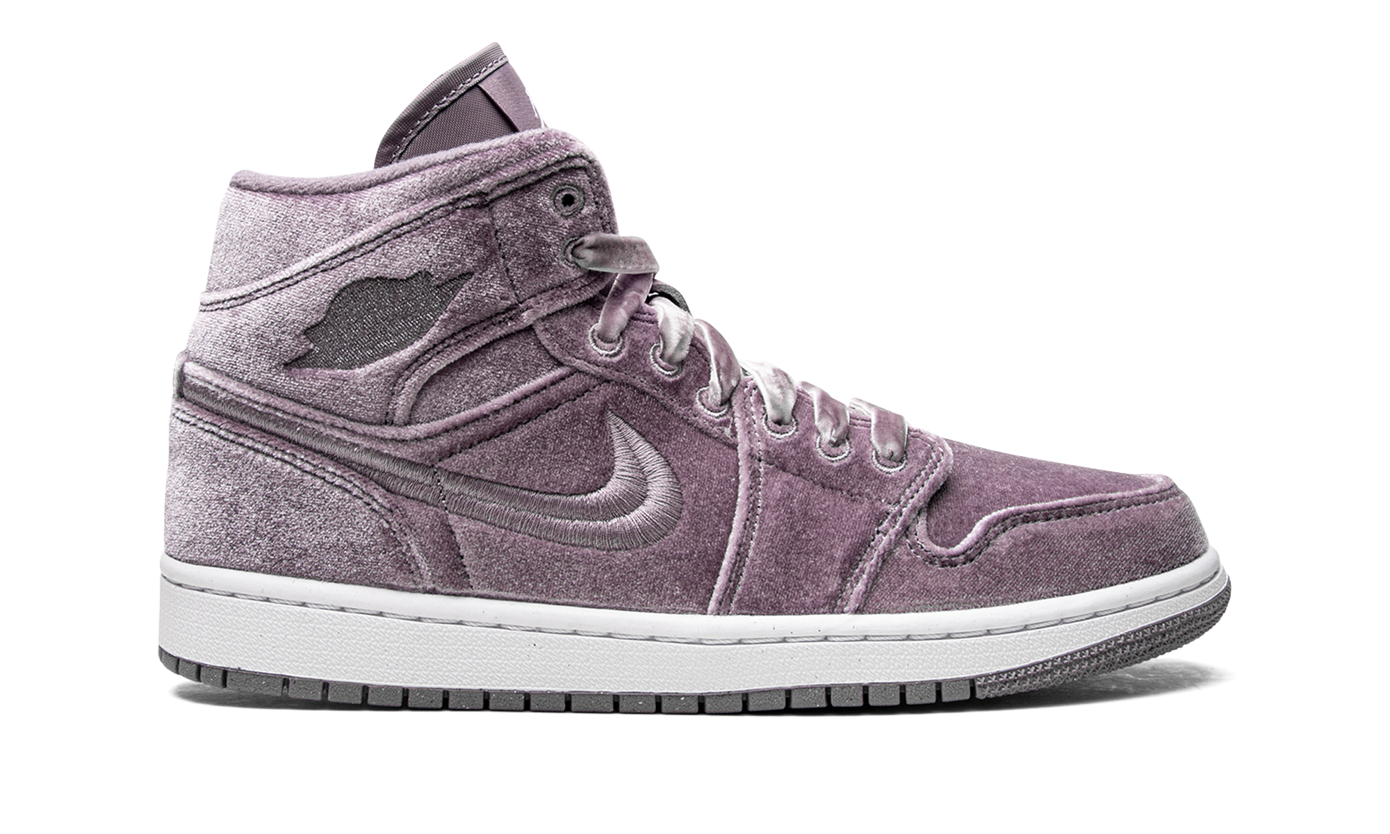 air jordan 1 mid se purple velvet women s+DQ8397-500+right view