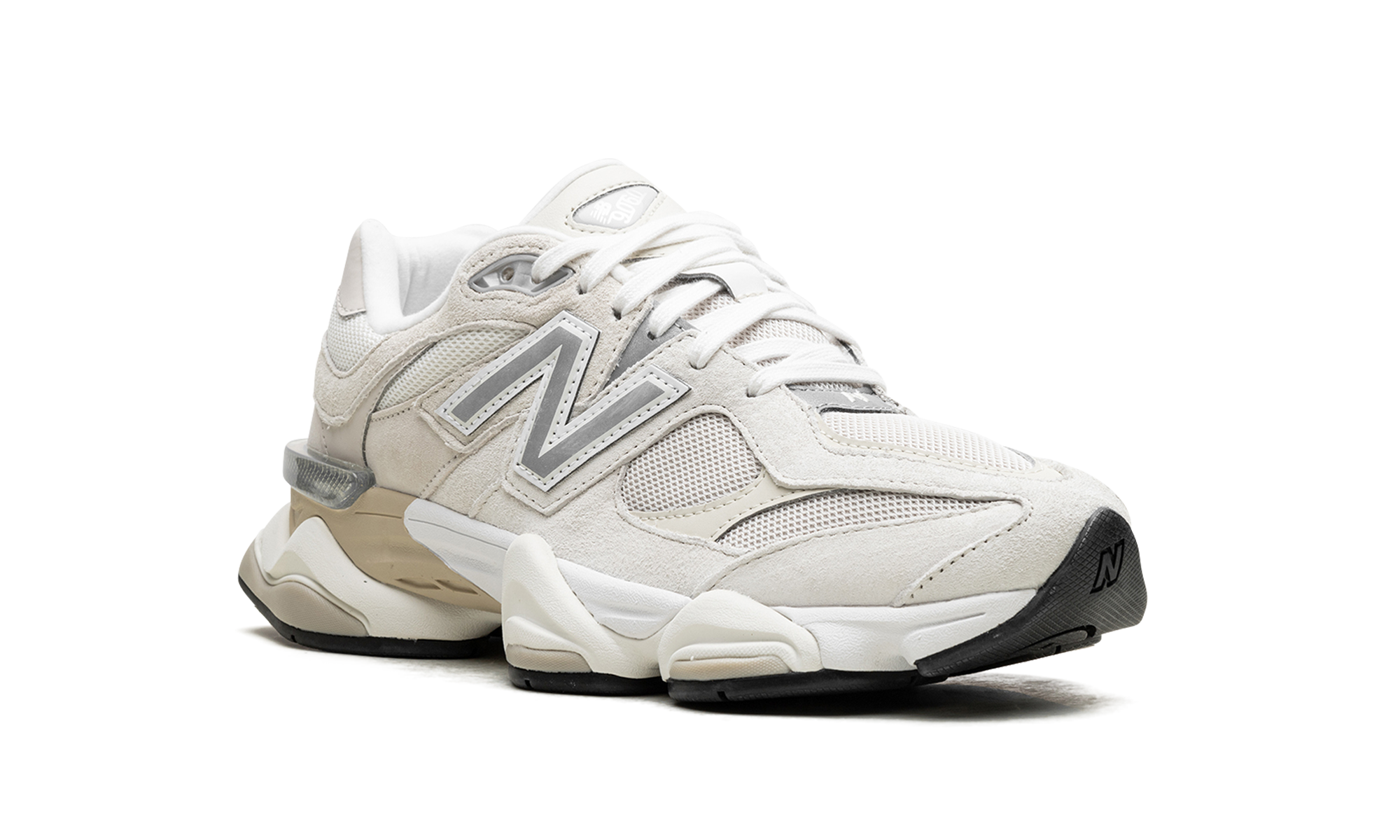 new balance 9060 sea salt moonbeam+U9060WHT+diagnol right view