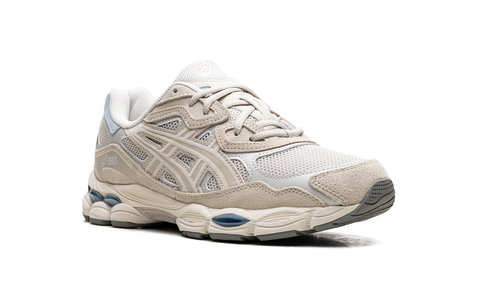 asics gel nyc smoke grey+1203A383-023+diagnol right view