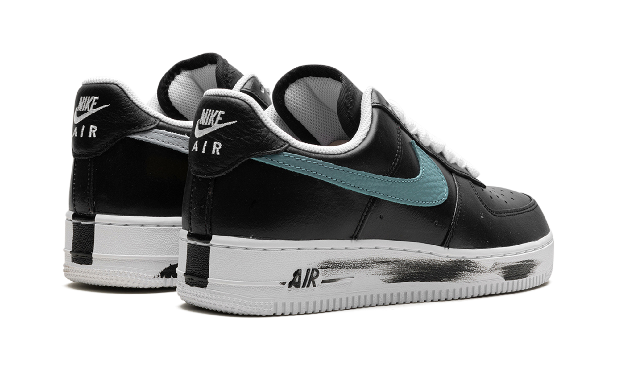 nike air force 1 low g dragon peaceminusone para noise 3 0+AQ3692-004+diagnol right behind view