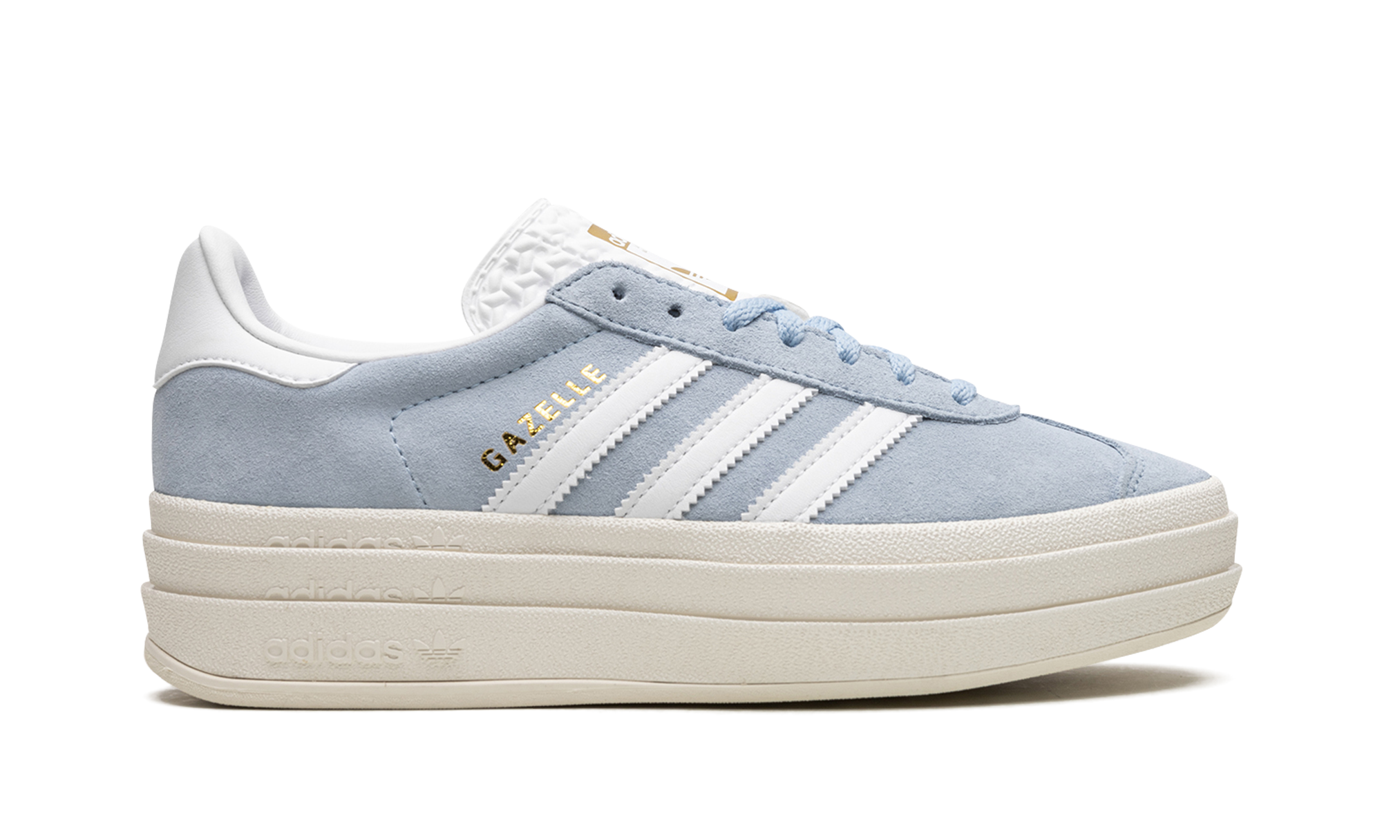 adidas gazelle bold clear sky women s+ID6991+right view