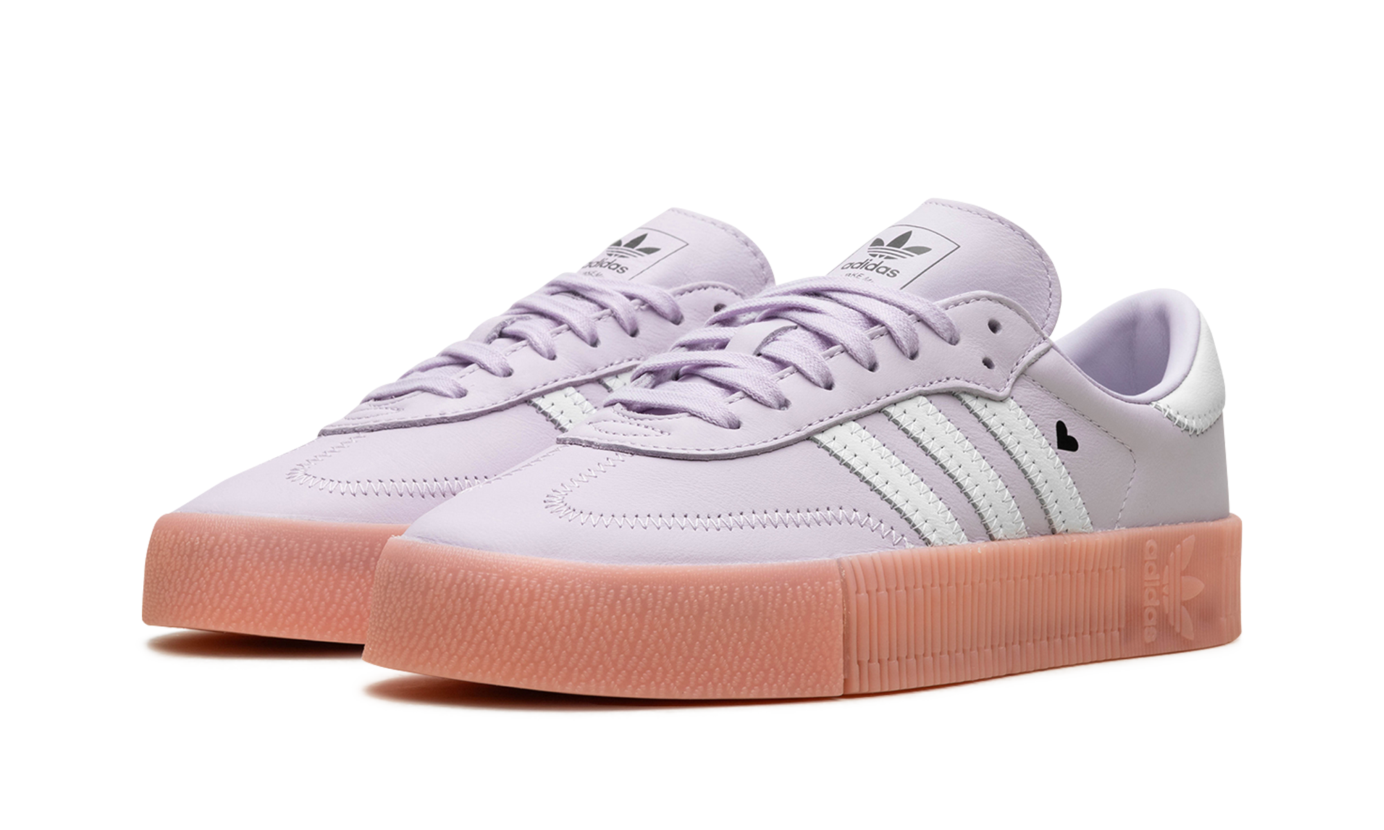 adidas sambarose valentine s day women s+EF4966+diagnol left view