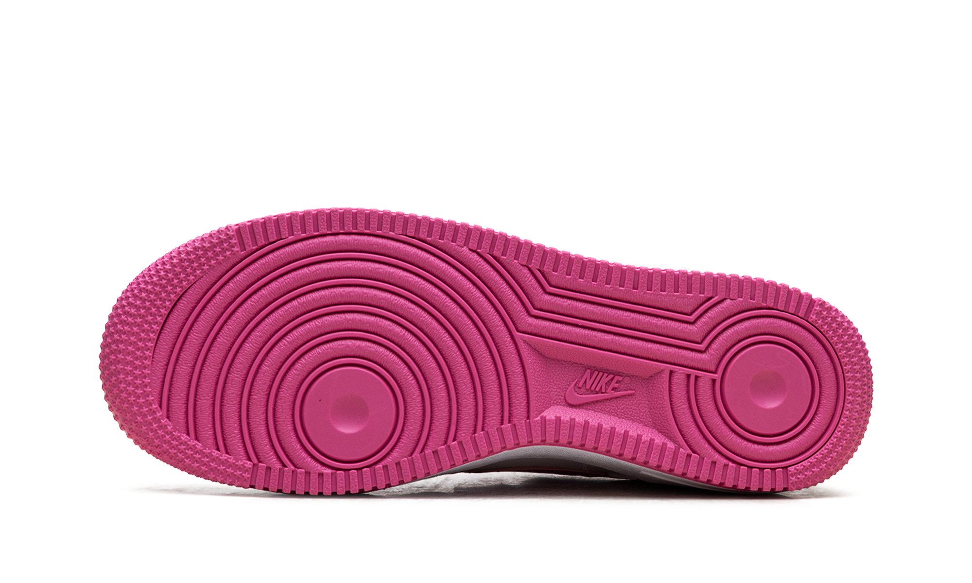 nike air force 1 low laser fuchsia gs+FV5948-102+bottom view