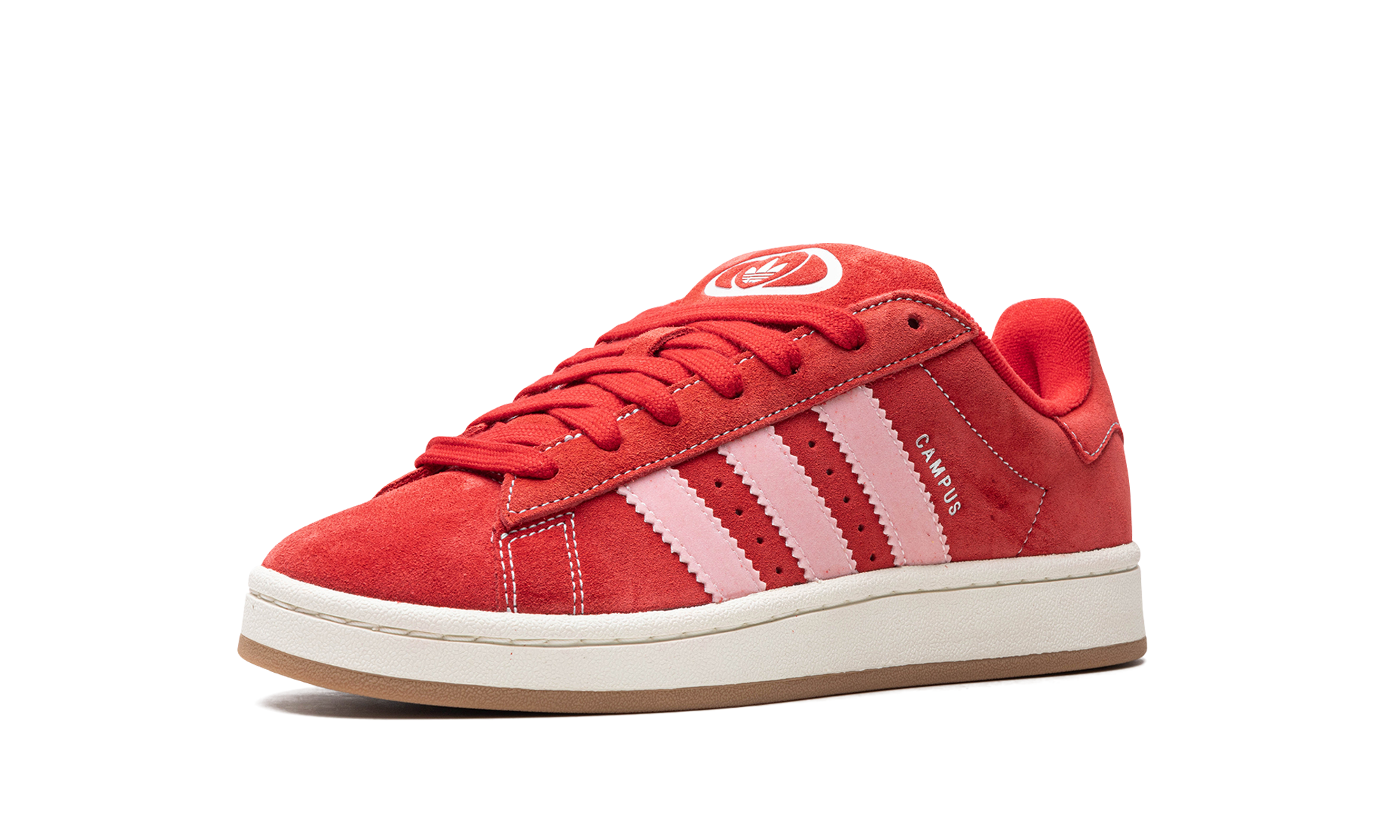 adidas campus 00s better scarlet clear pink+H03477+left diagnol single view