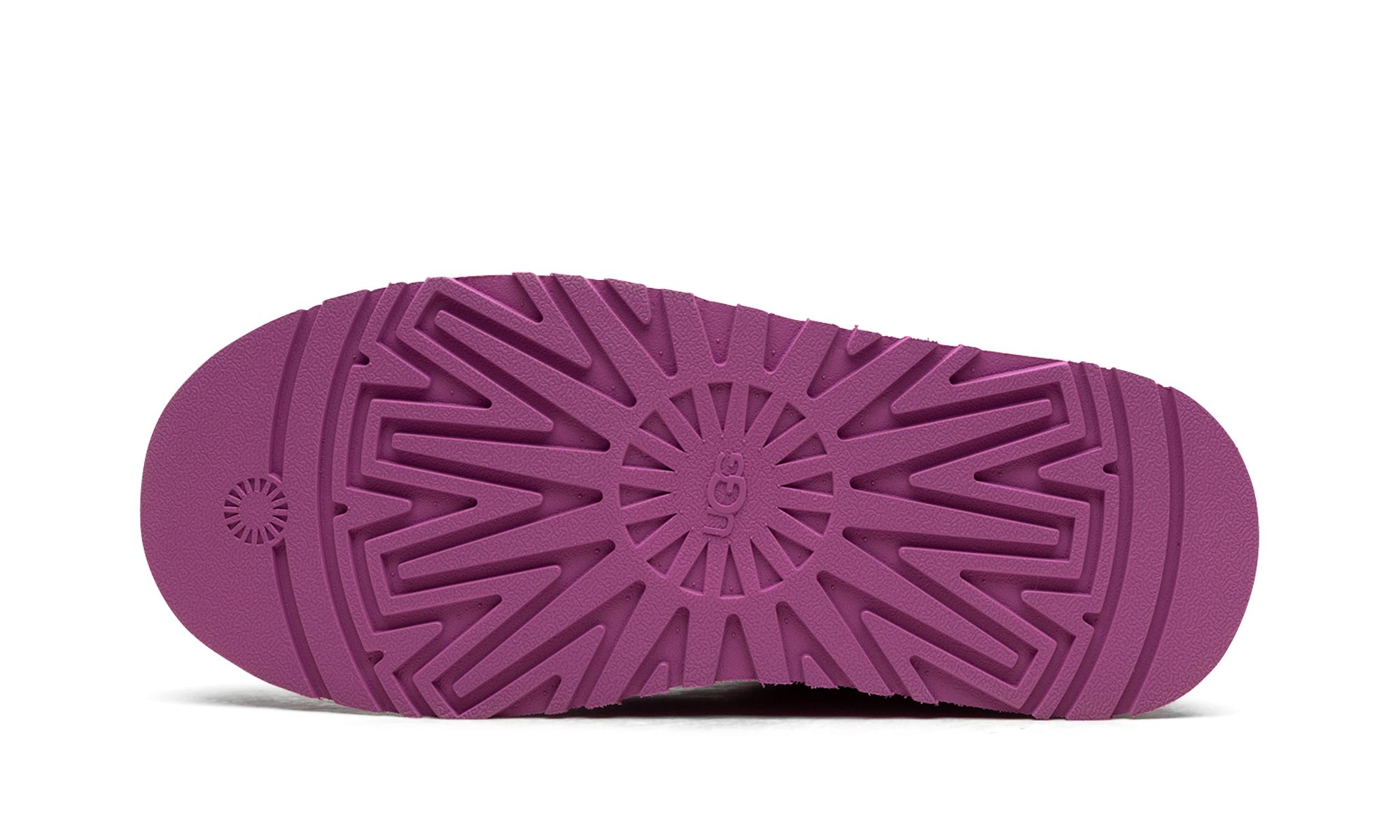 ugg tazz slipper purple ruby women s+1122553-PRBY+bottom view