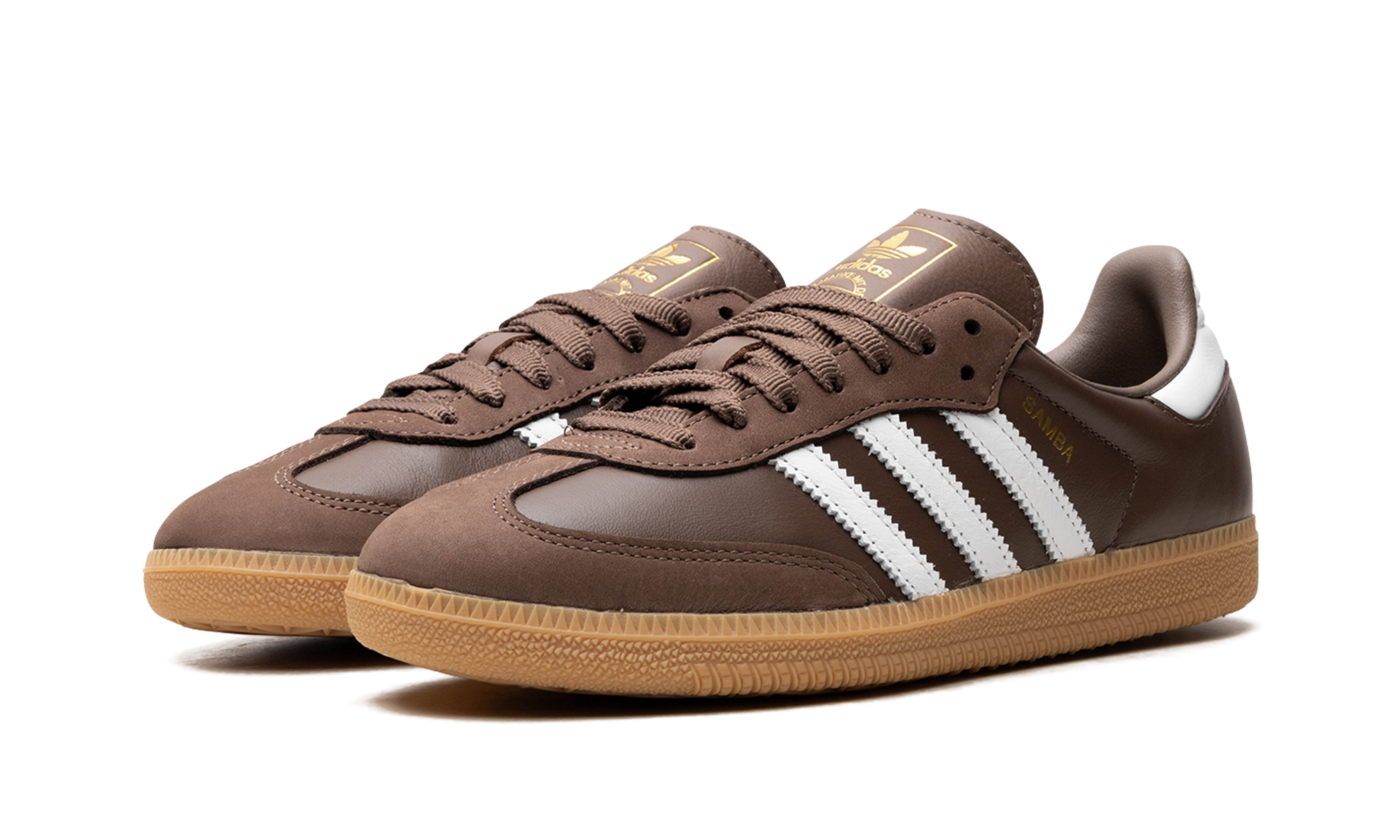 adidas samba og earth strata gum women s+IE6522+diagnol left view