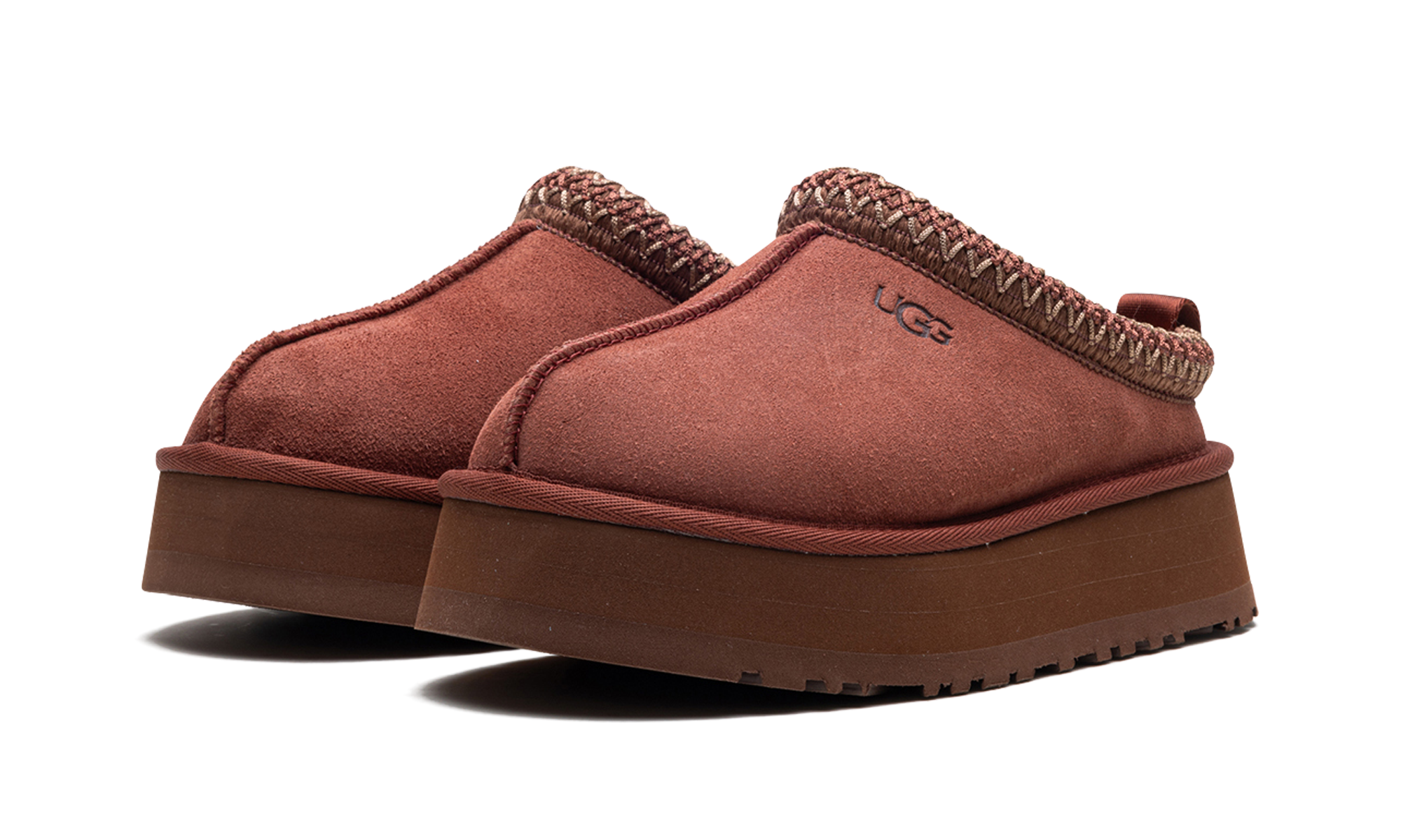 ugg tazz slipper red jasper women s+1122553-RDJ+diagnol left view