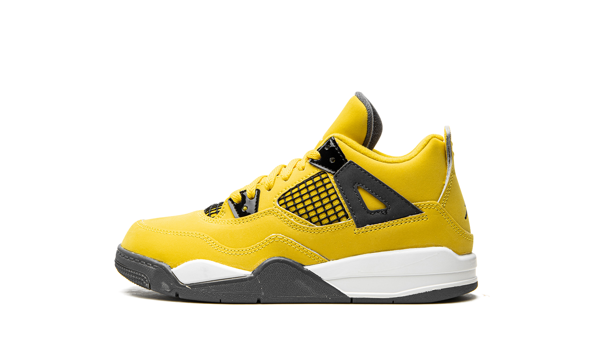 jordan 4 retro lightning 2021 ps+BQ7669-700+diagnol right view 1