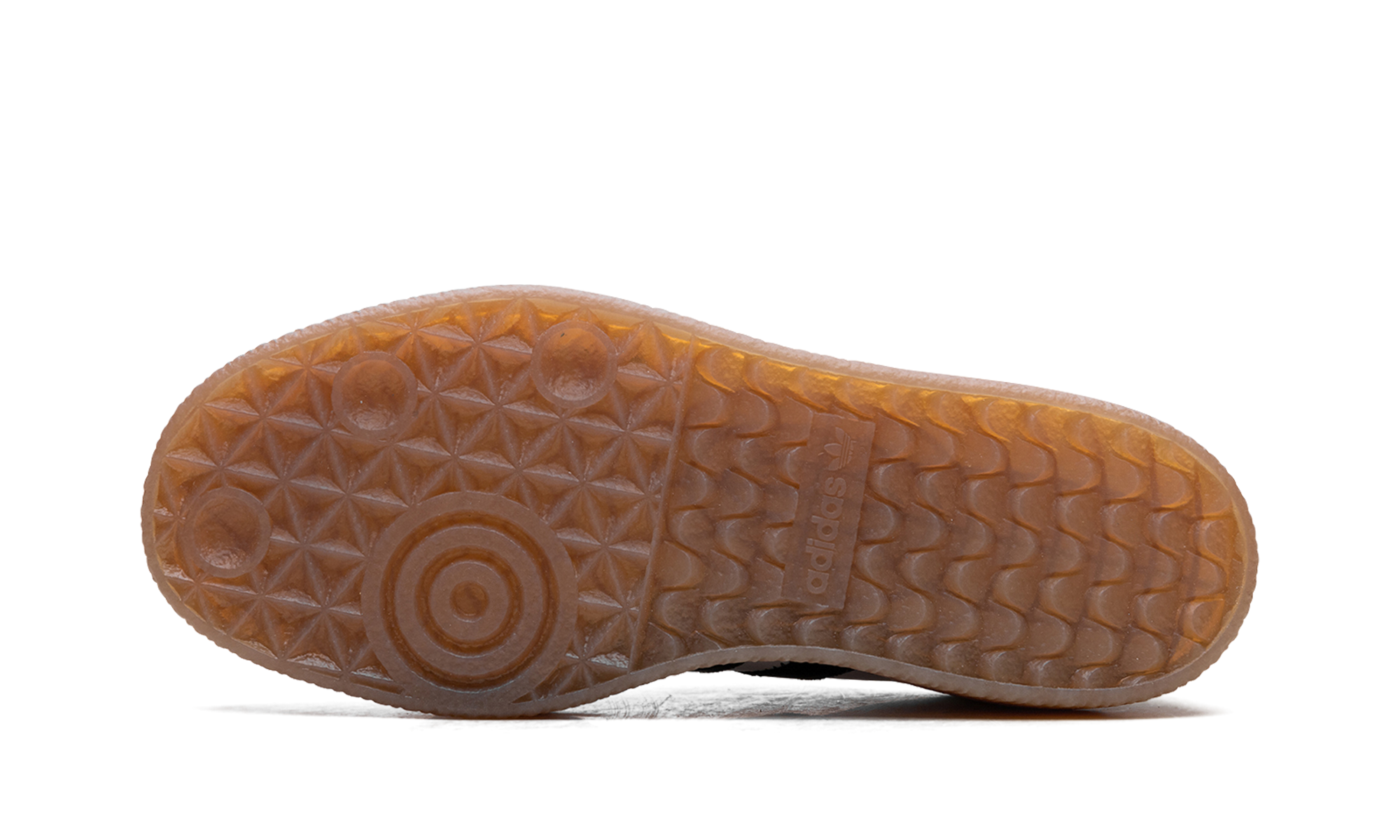 adidas sambae cloud white metallic gold women s+JI1349+bottom view