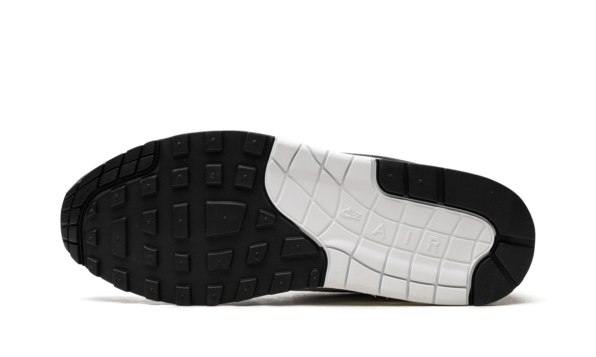 nike air max 1 white black neutral grey women s+DZ2628-102+bottom view