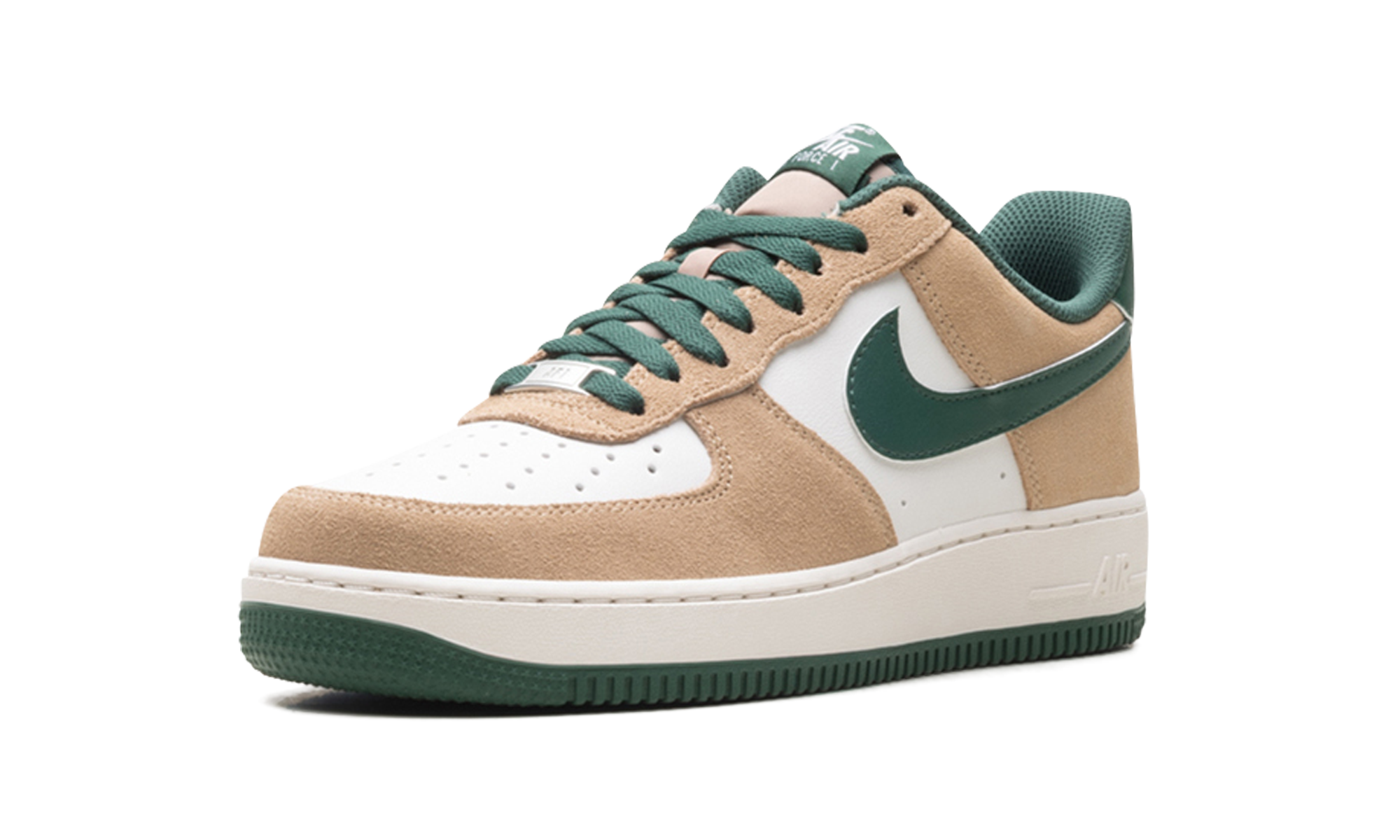 nike air force 1 07 lv8 rattan phantom fir+FQ8714-203+left diagnol single view
