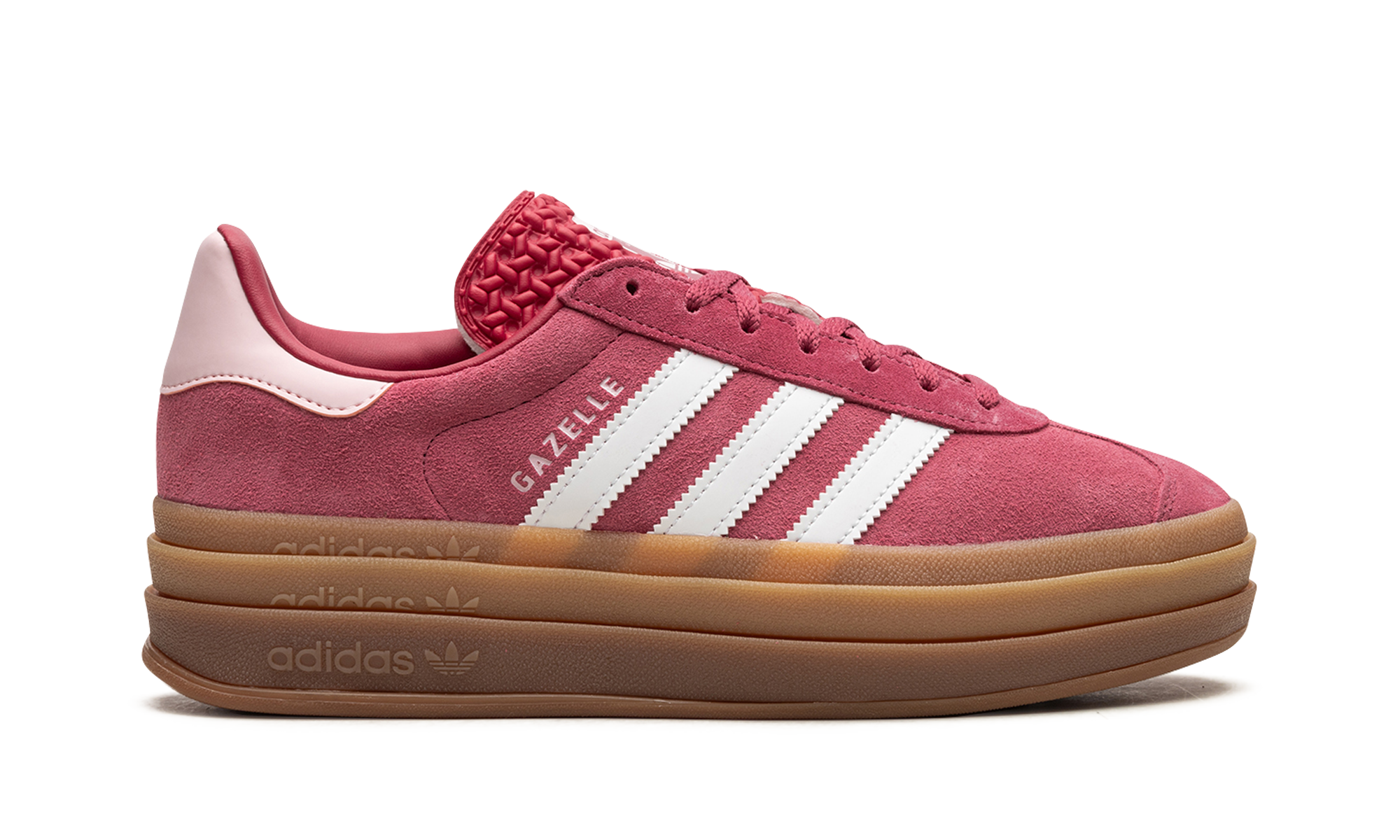 adidas gazelle bold wild pink womens+ID6997+right view