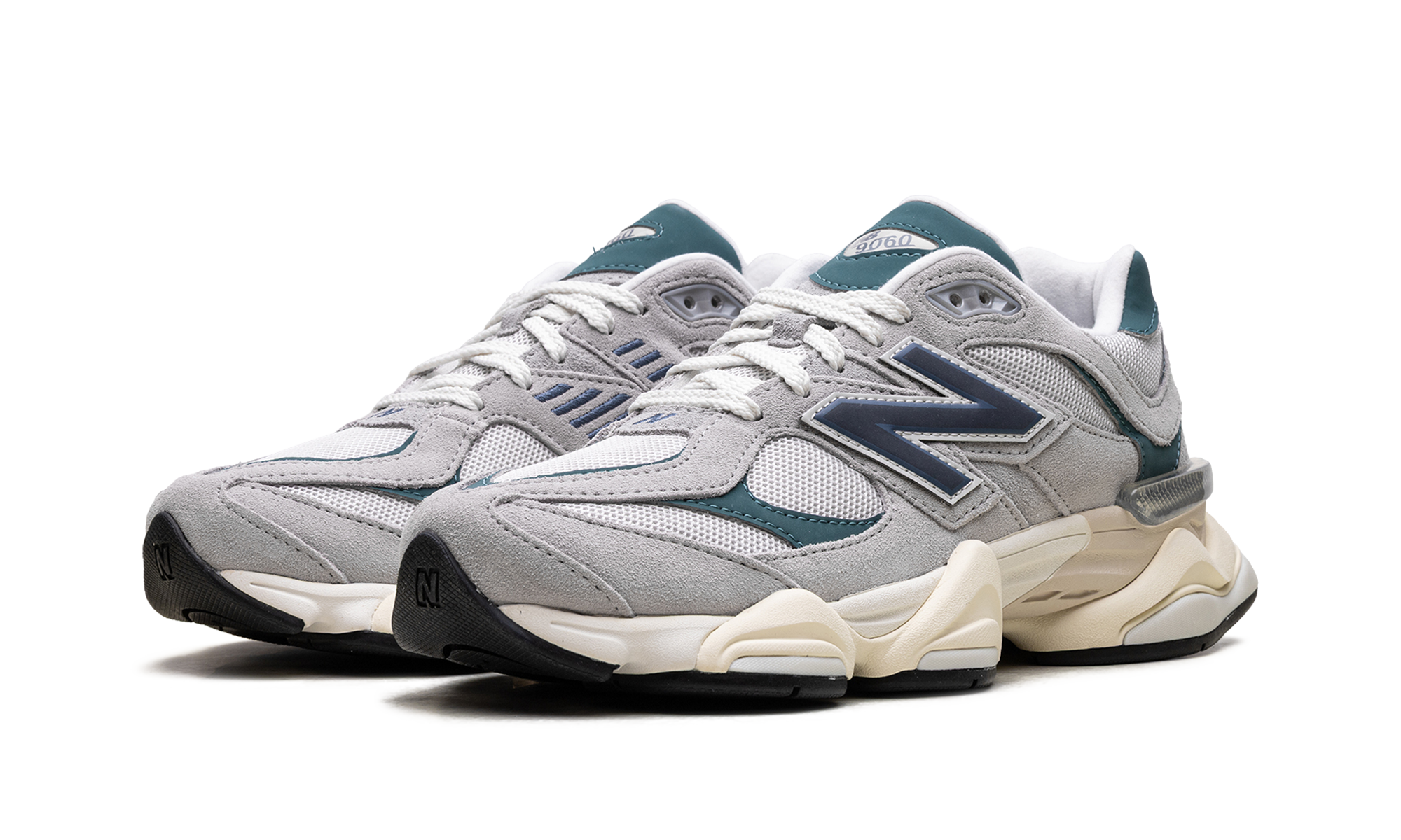 new balance 9060 concrete vintage indigo new spruce+U9060HMS+diagnol left view