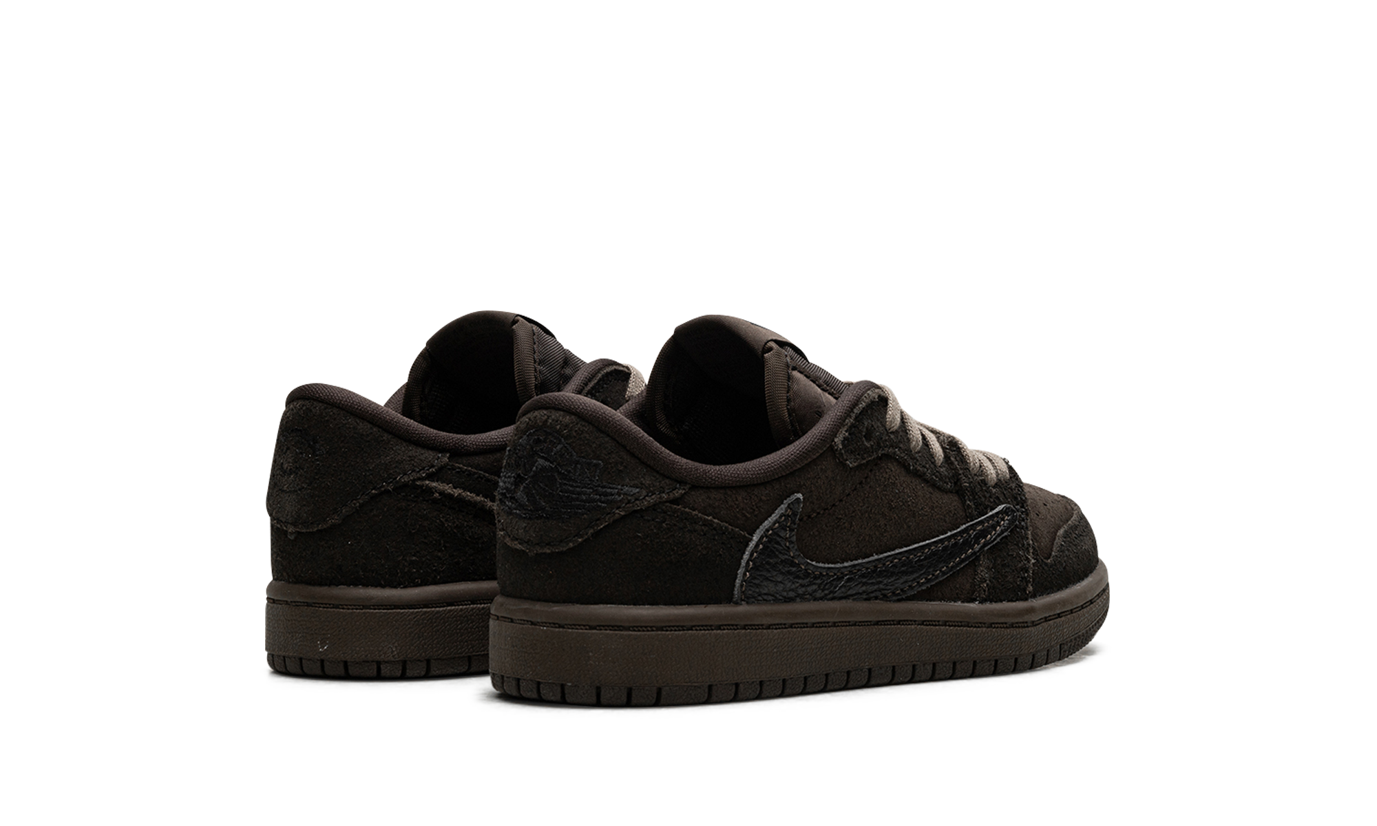 jordan 1 retro low og sp travis scott velvet brown ps+DO5442-202+diagnol right behind view