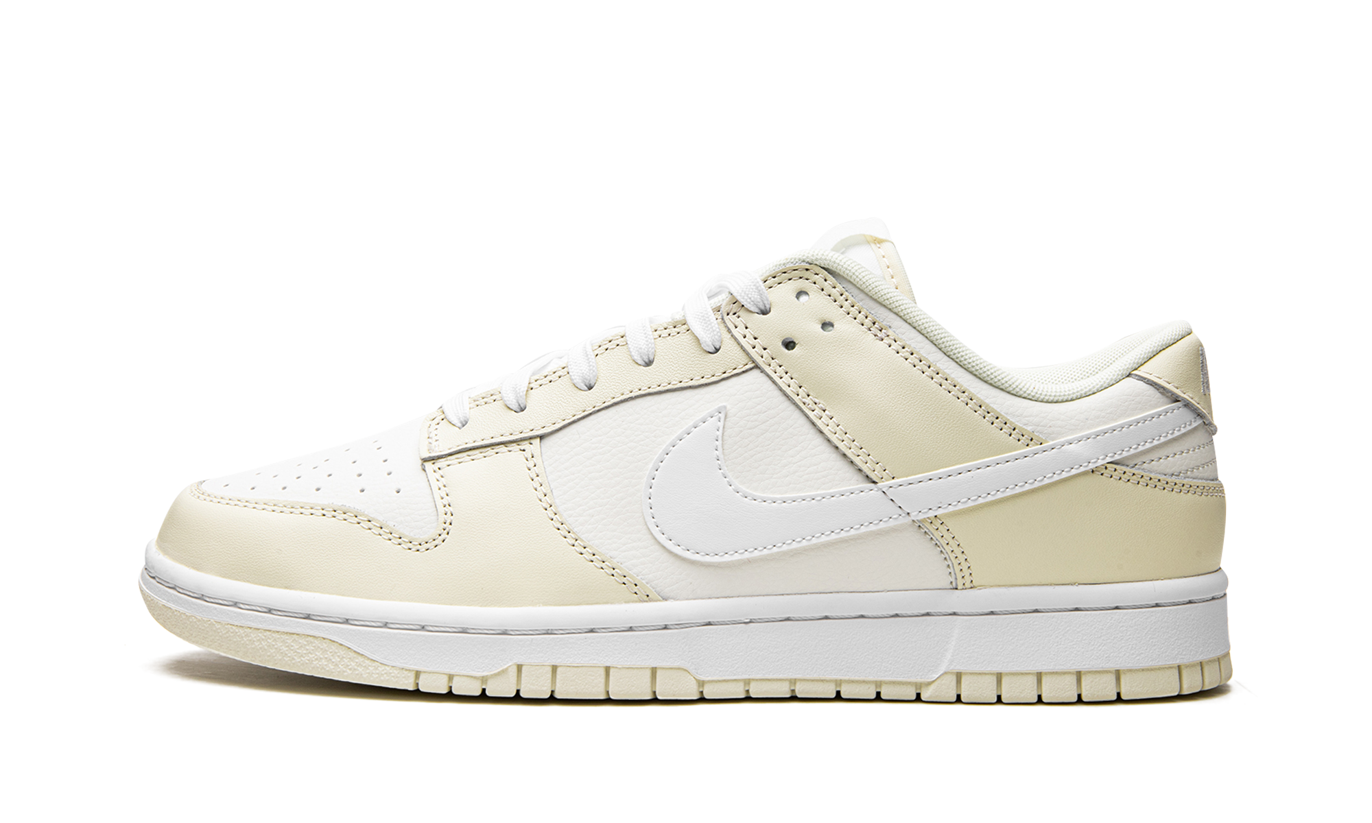 nike dunk low coconut milk+DJ6188-100+diagnol right view 1