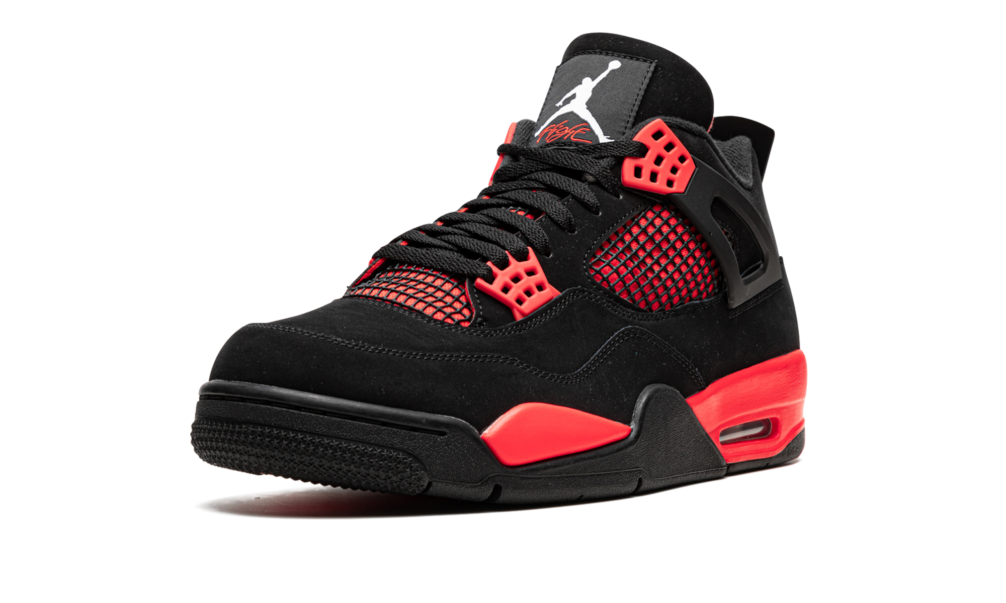 jordan 4 retro red thunder+CT8527-016+left diagnol single view