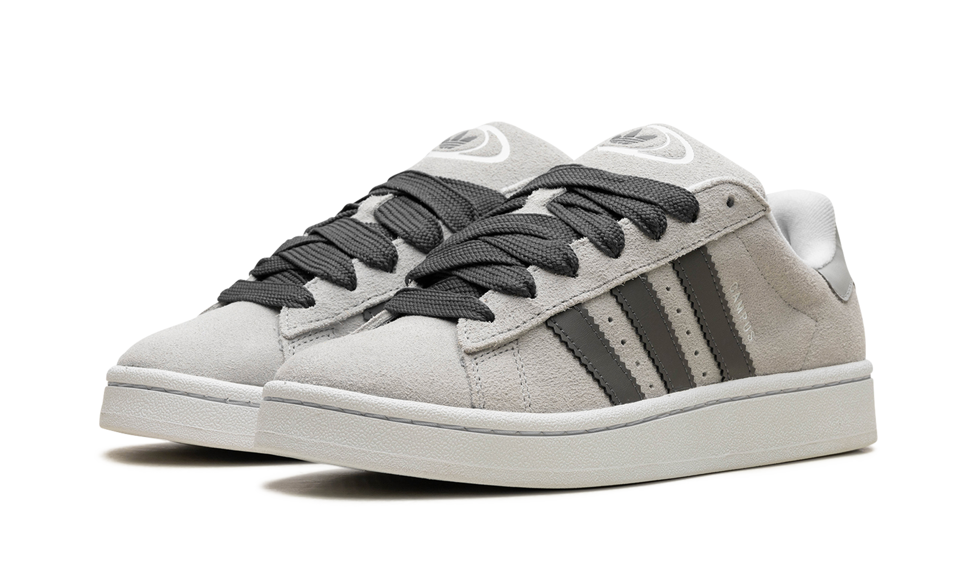 adidas campus 00s charcoal women s+ID3172+diagnol left view